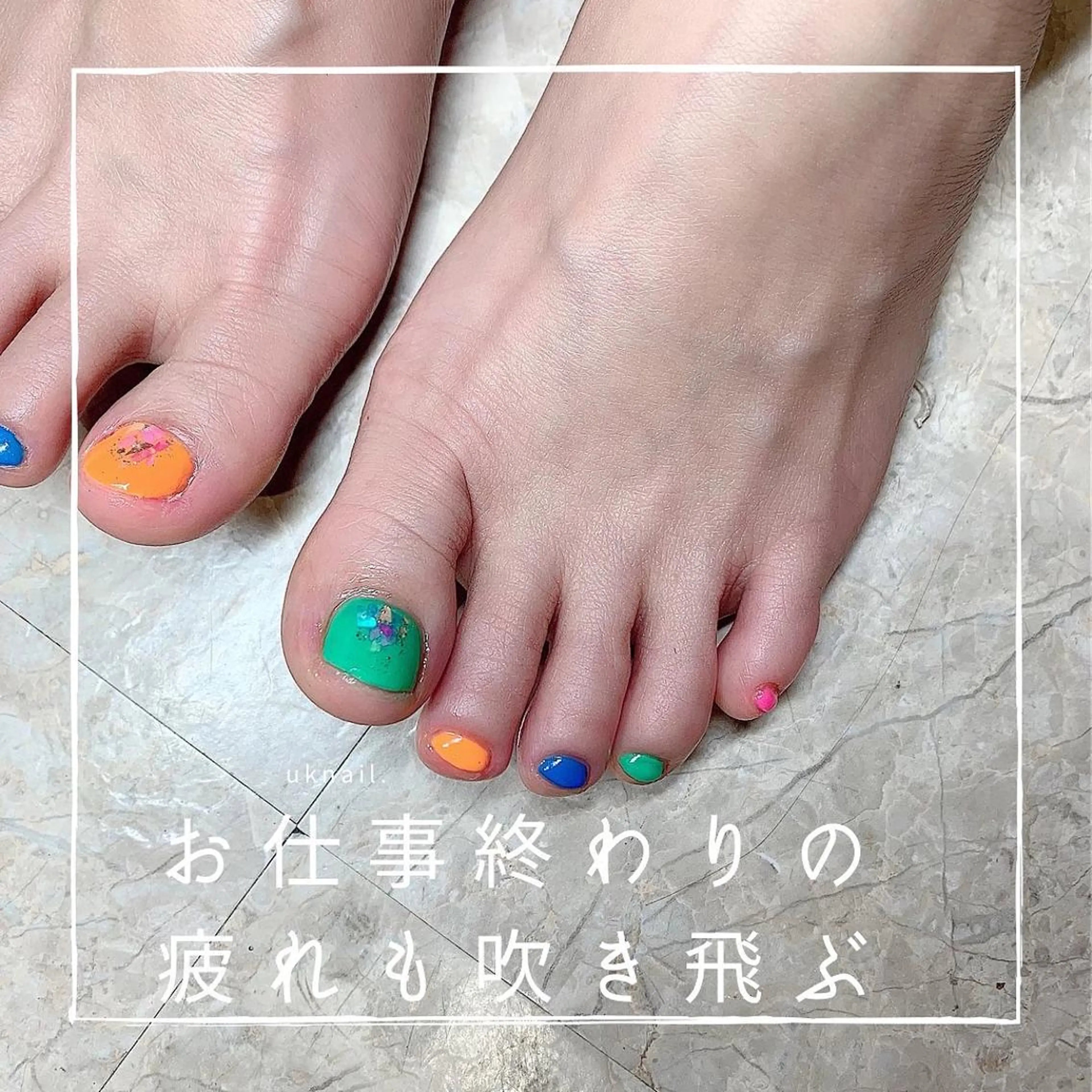 【フットジェルネイルminimoだけ価格】他店オフ込の写真