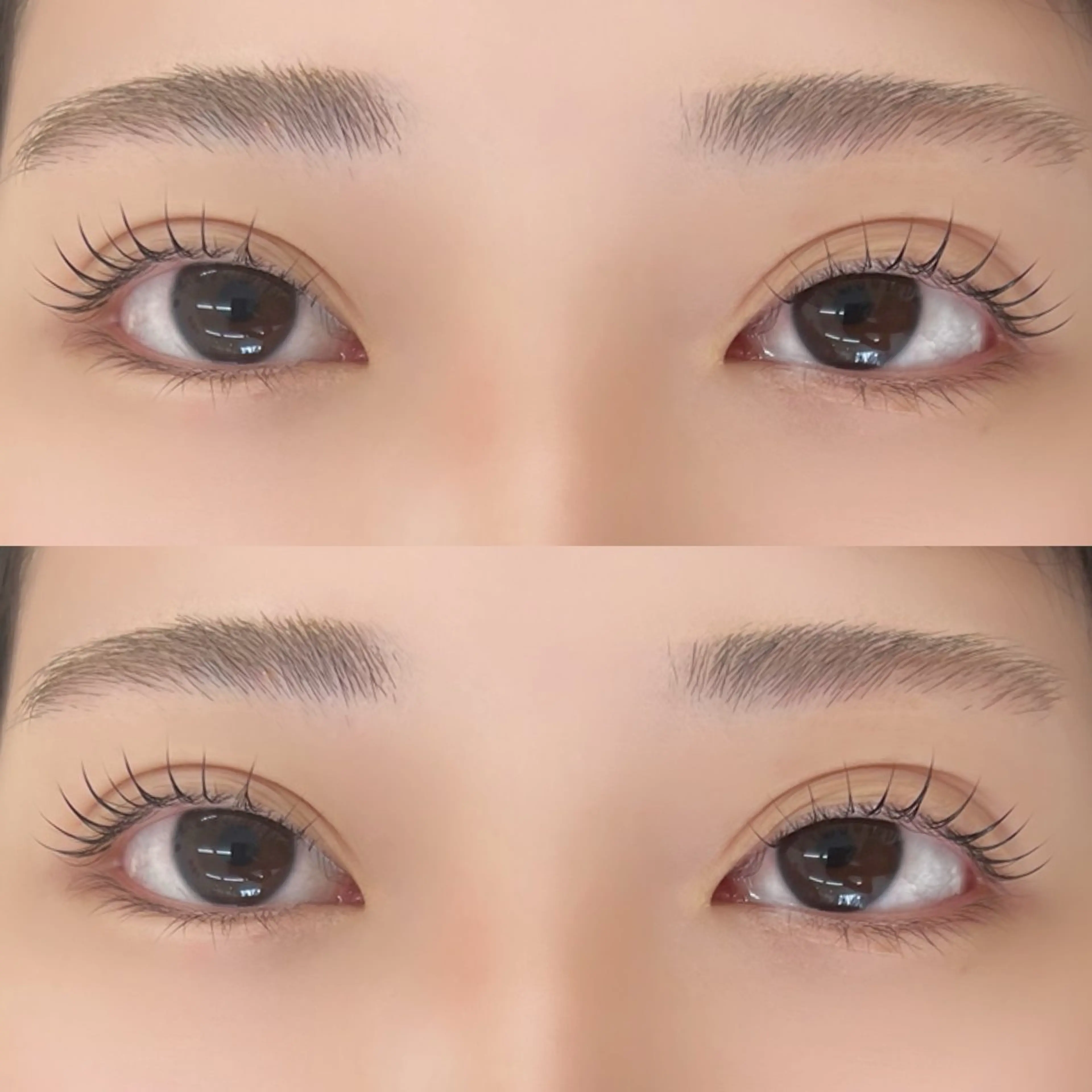 マツエク・マツパ 束感まつ毛 フラットラッシュ 韓国風マツエク ナチュラル まつげパーマ マツパ CLUTCH🫧 ayanoのマツエク・マツパデザイン