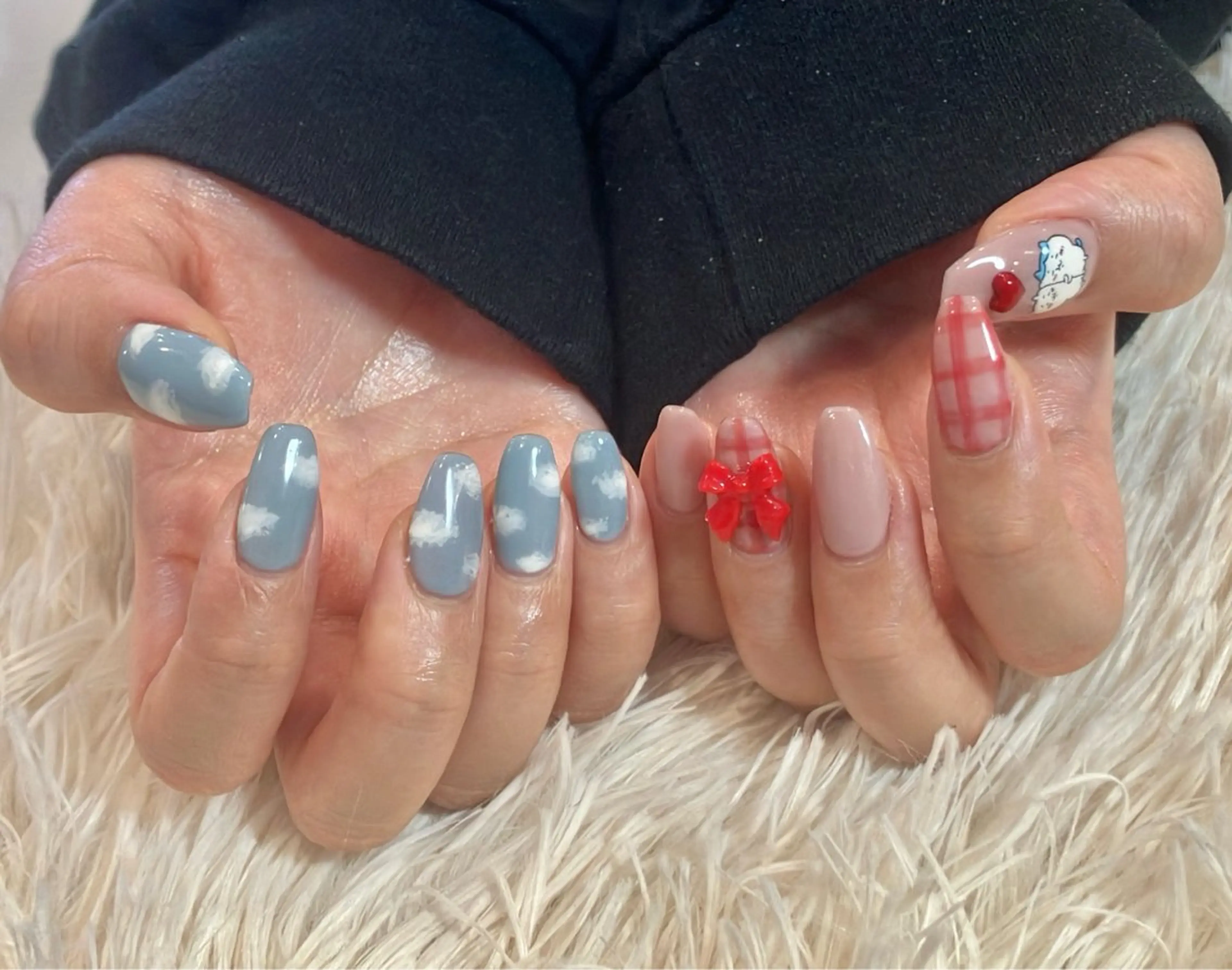 ネイル ハンドネイル たまプラーザ ANZUのネイルデザイン