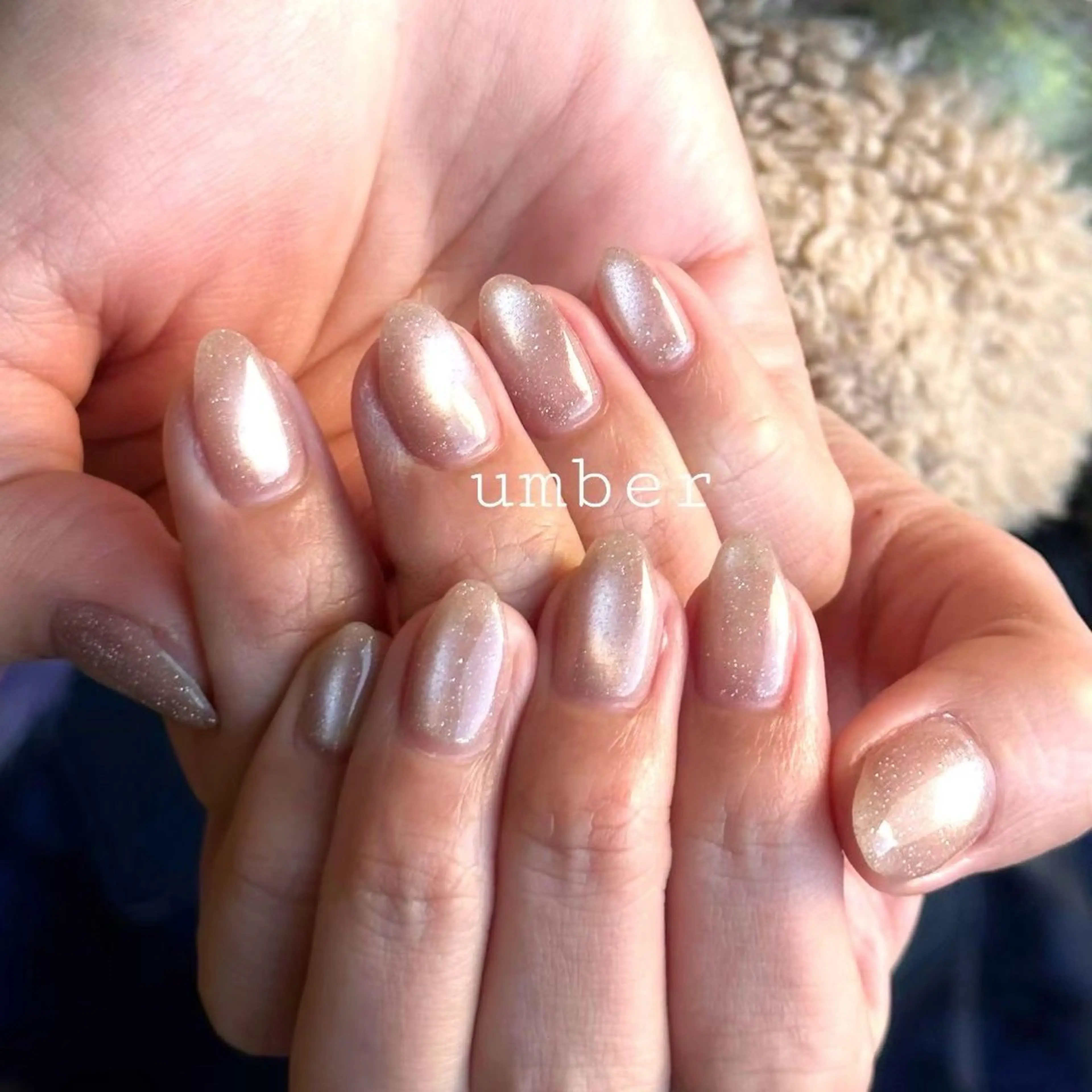 【オフ込】 マグネット ジェルネイルの写真