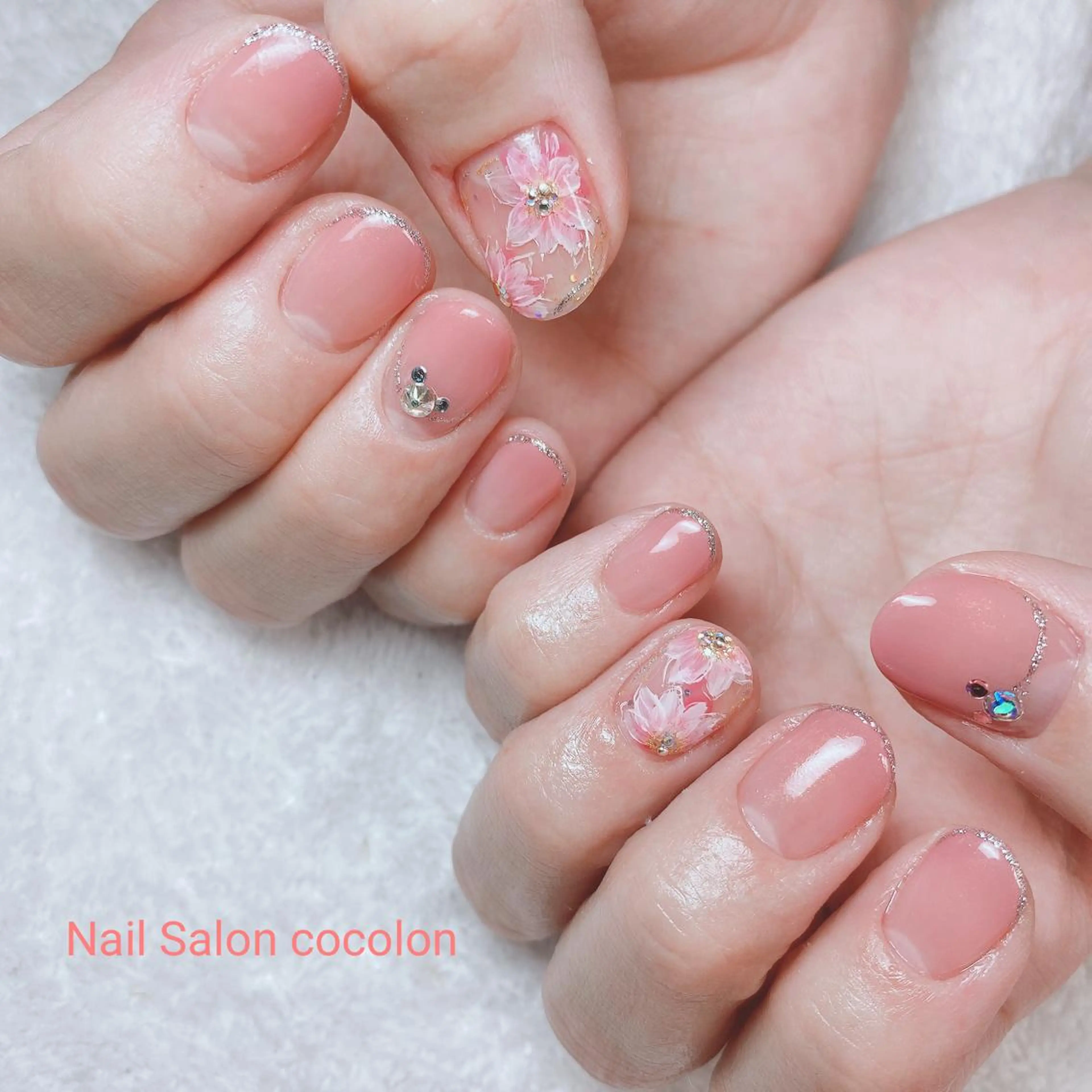 ネイル アートネイル ハンドネイル 柴崎 美幸のネイルデザイン