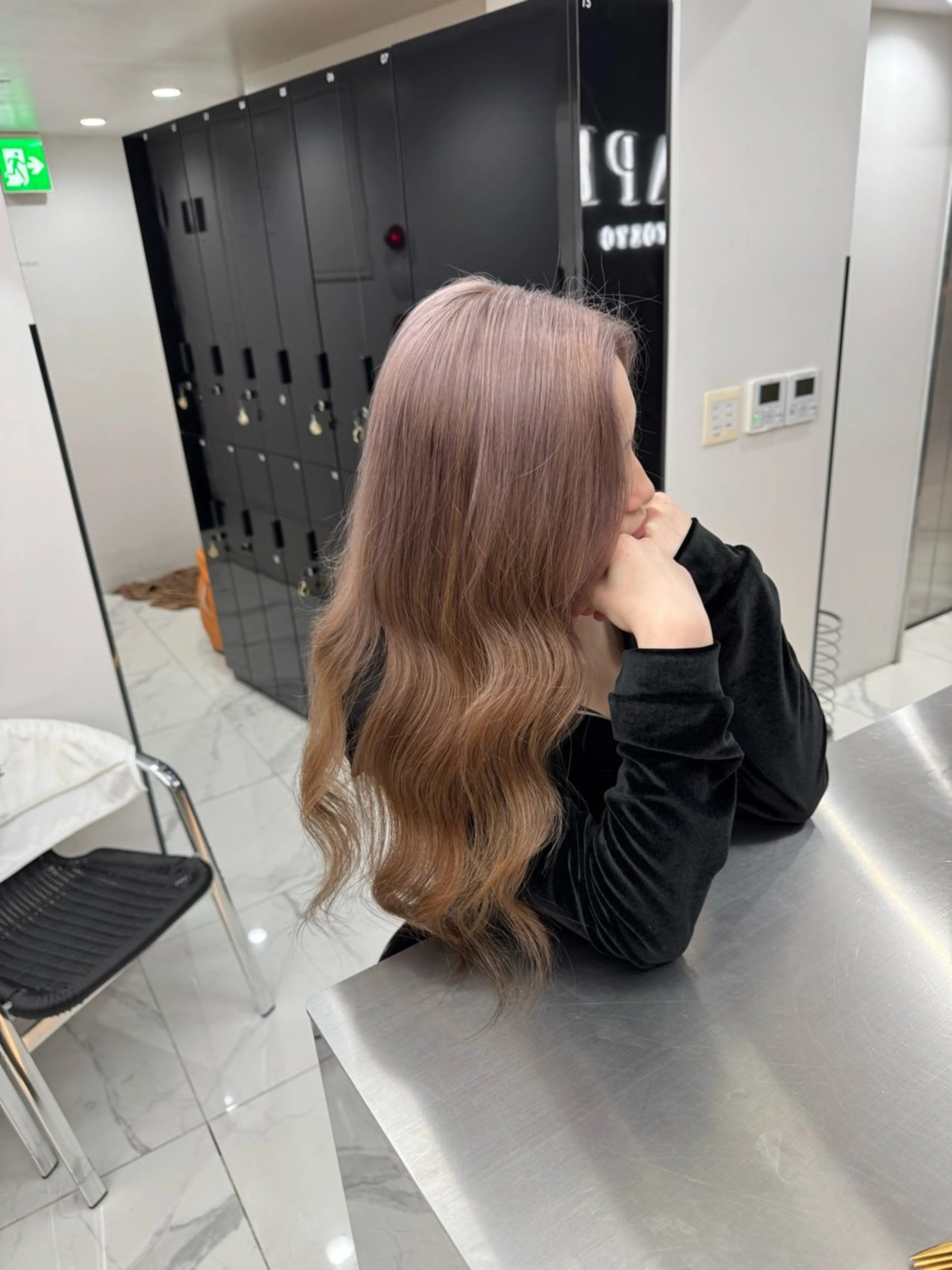 ロング カラー Lapis渋谷本店 Rikoのヘアスタイル