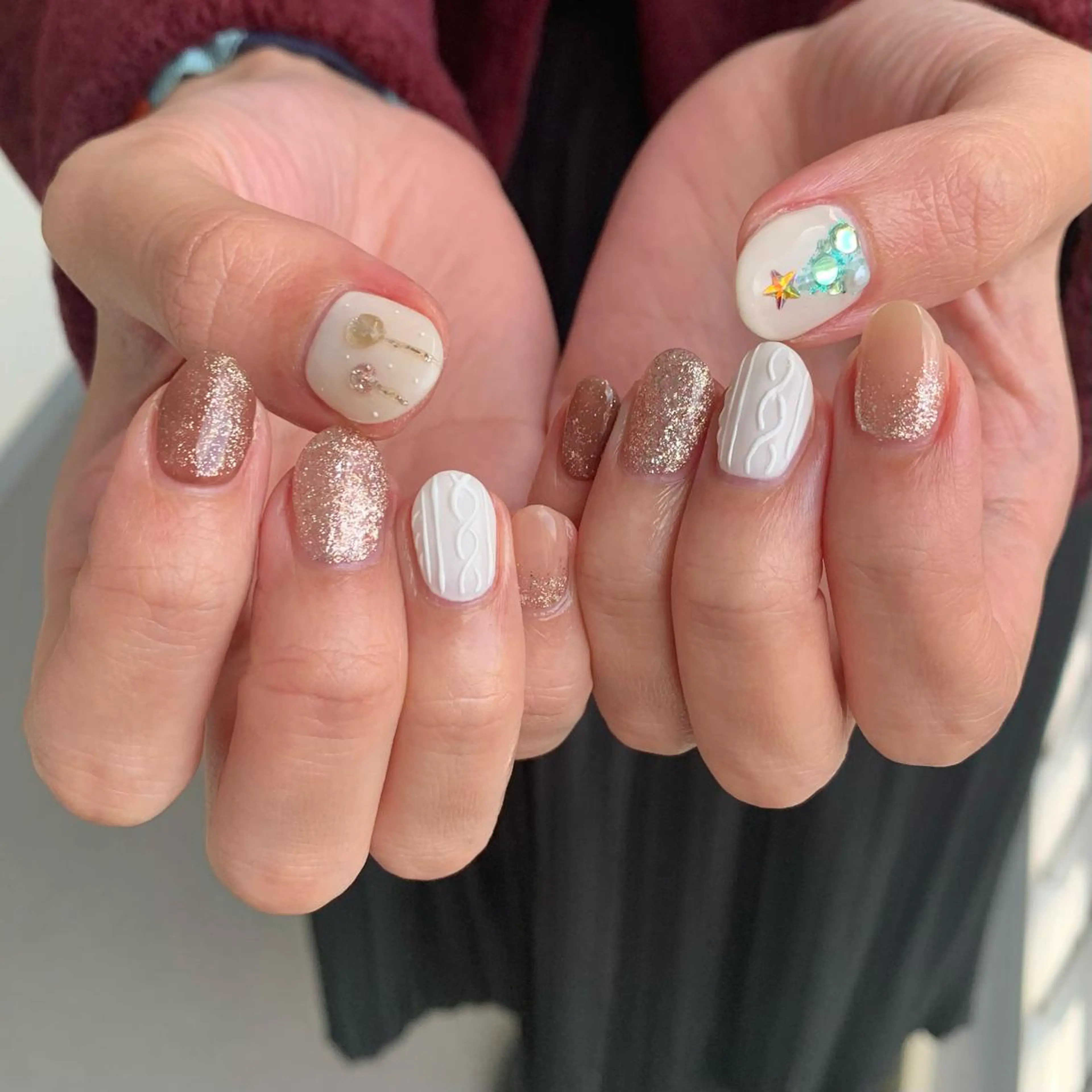 ネイル ハンドネイル フットネイル Nailsalon Fave/Rinaのネイルデザイン