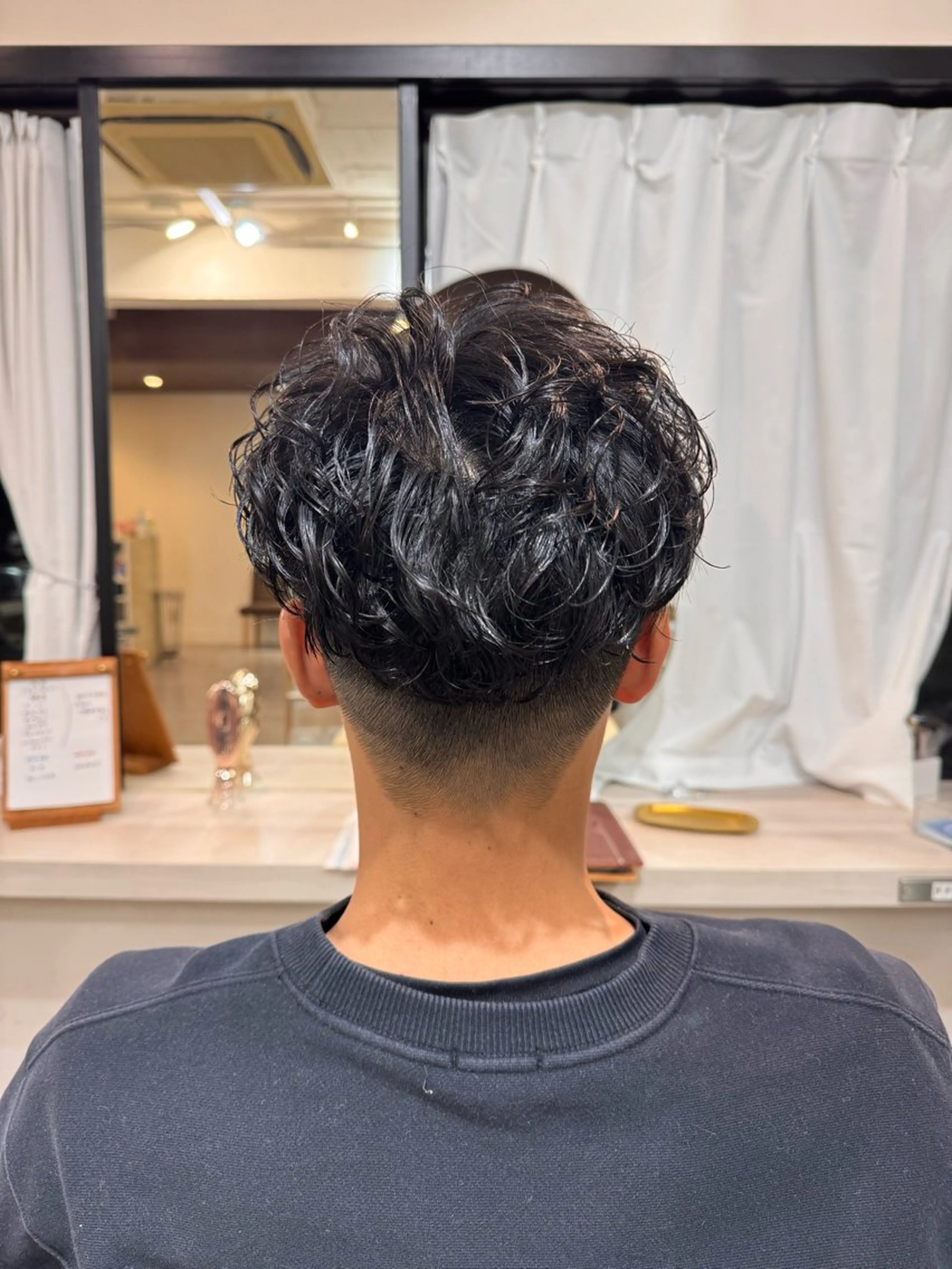 ショート メンズ 有木 七海のヘアスタイル