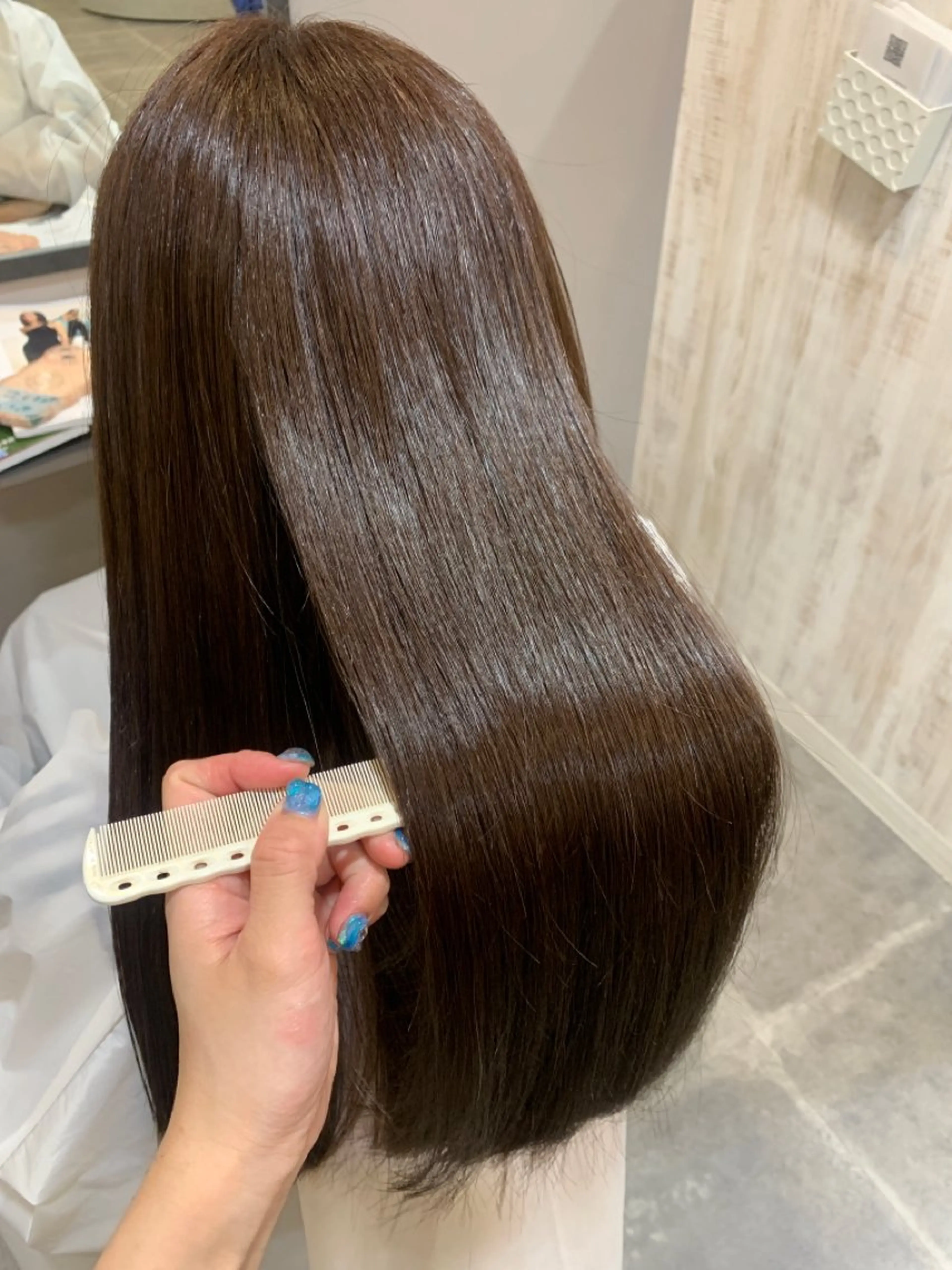 ロング レイヤーカット 西宮北口/みなみのヘアスタイル