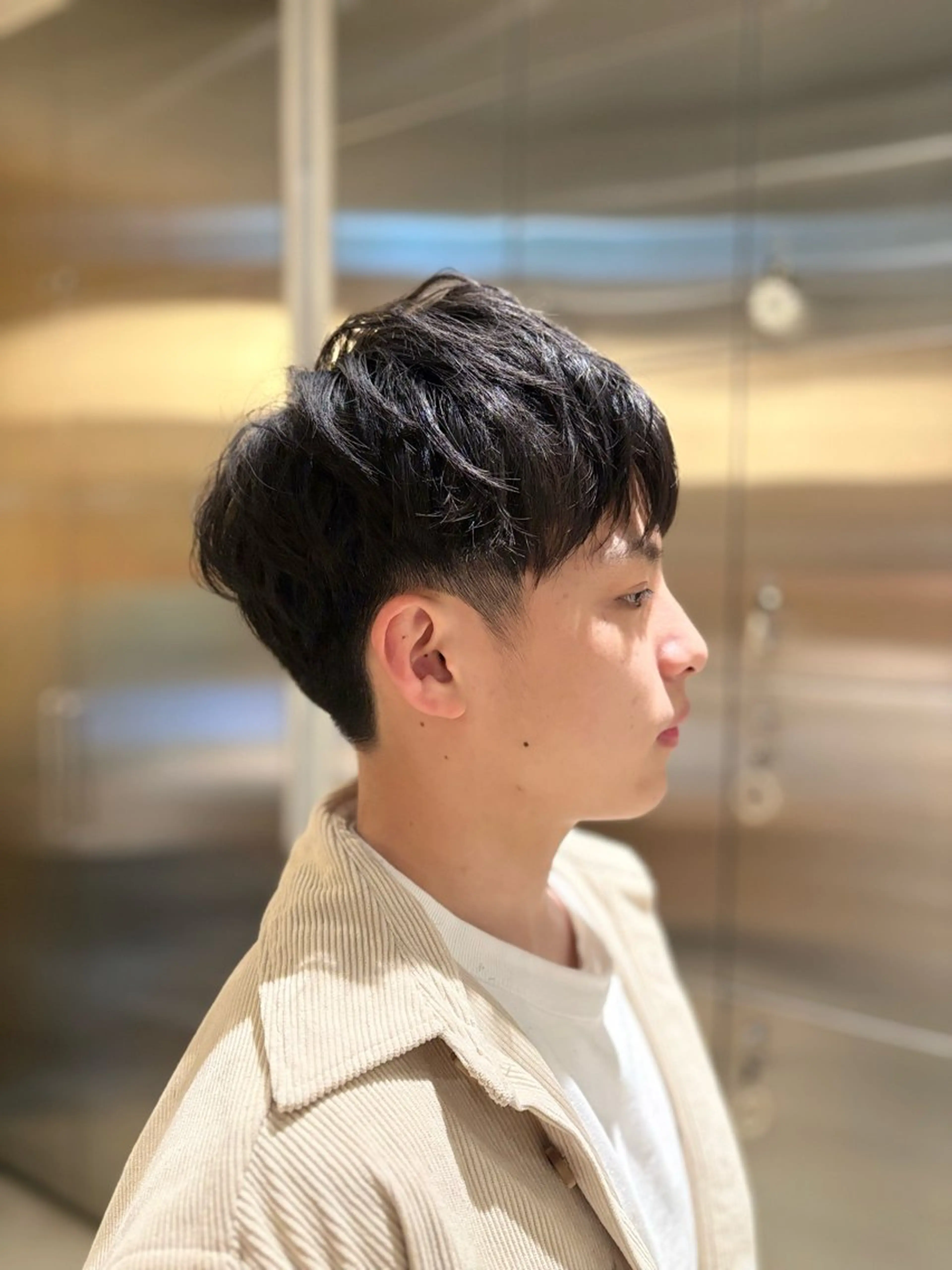 メンズ マッシュ 刈り上げ 樋口 花穂のヘアスタイル