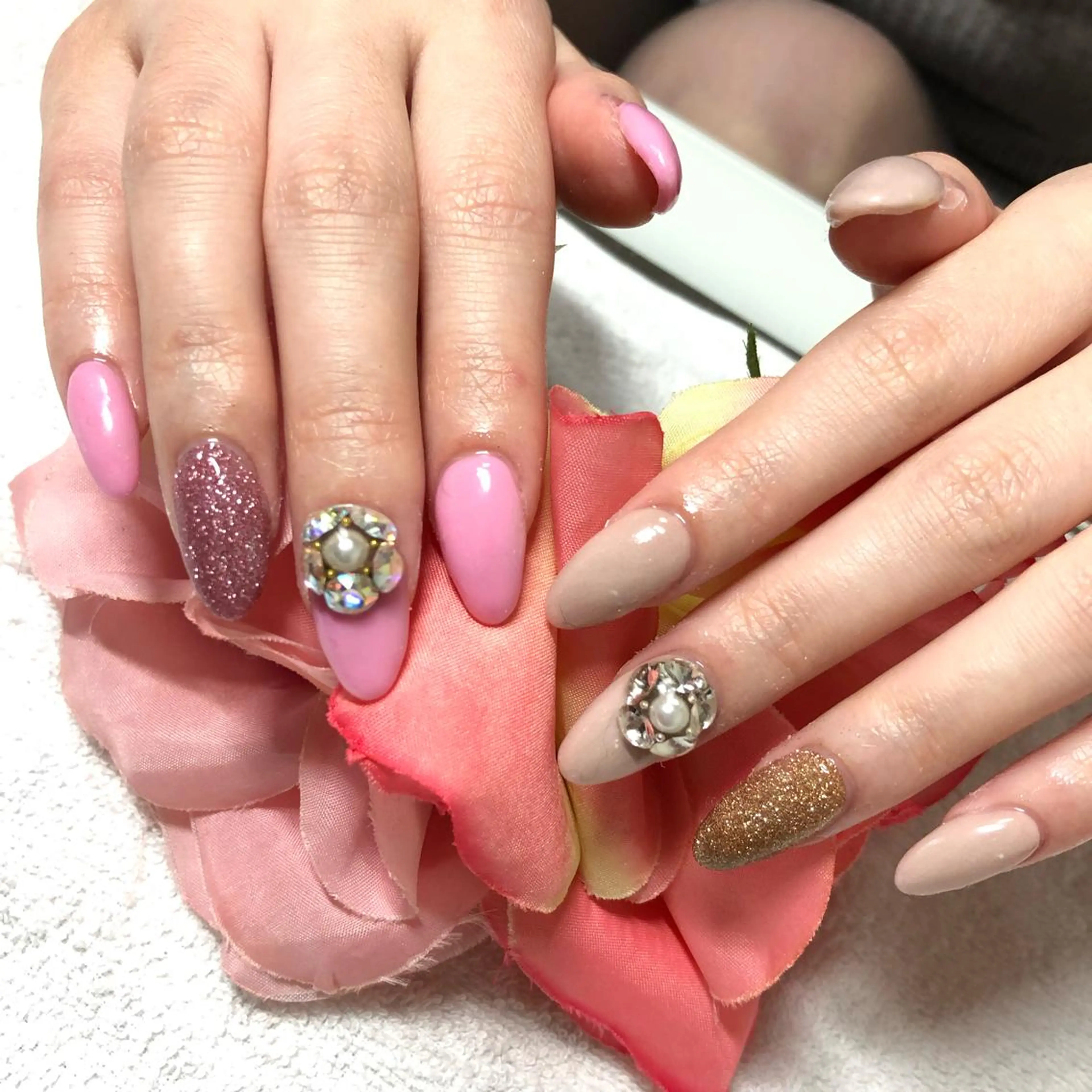 ショート ネイル 《LB》ラブリエ Nail&eyeのマツエク・マツパデザイン