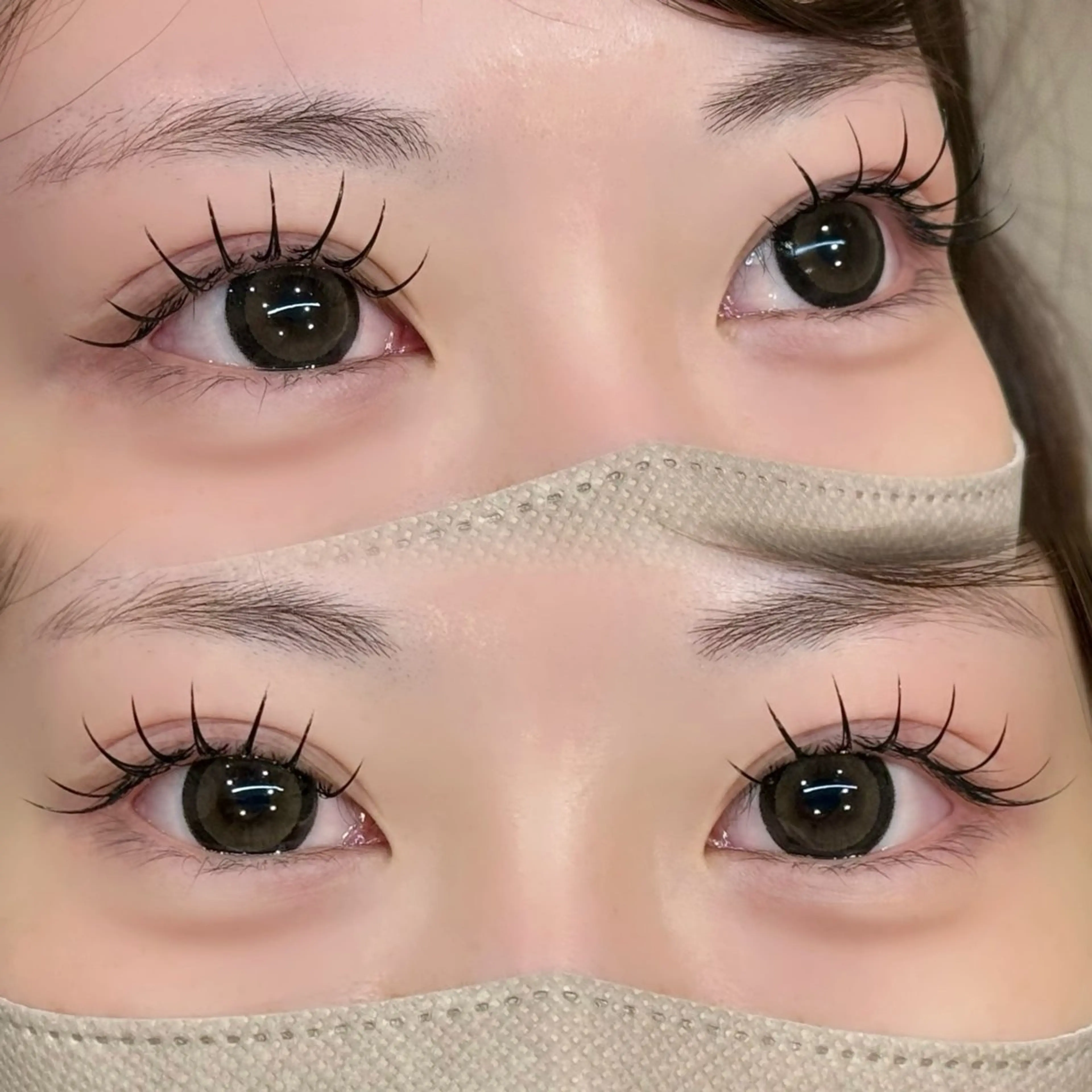 マツエク・マツパ フラットラッシュ マツエク REVE *.+ﾟ 湯元 音色のマツエク・マツパデザイン