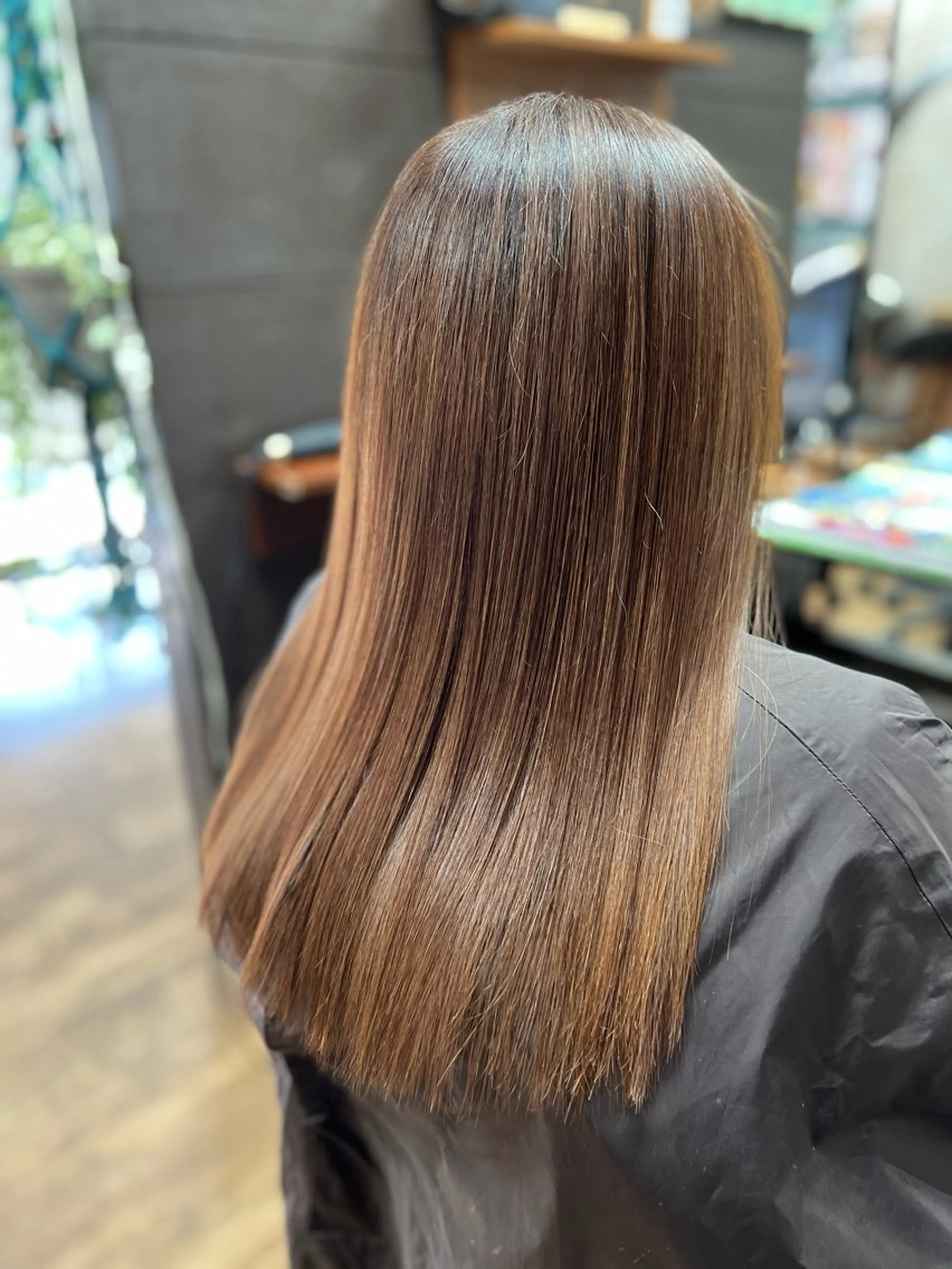 セミロング カラー 髪質改善 カット ヘアカラー トリートメント hair mission rodeo所属・縮毛矯正/髪質改善 》YUMEKIのヘアスタイル