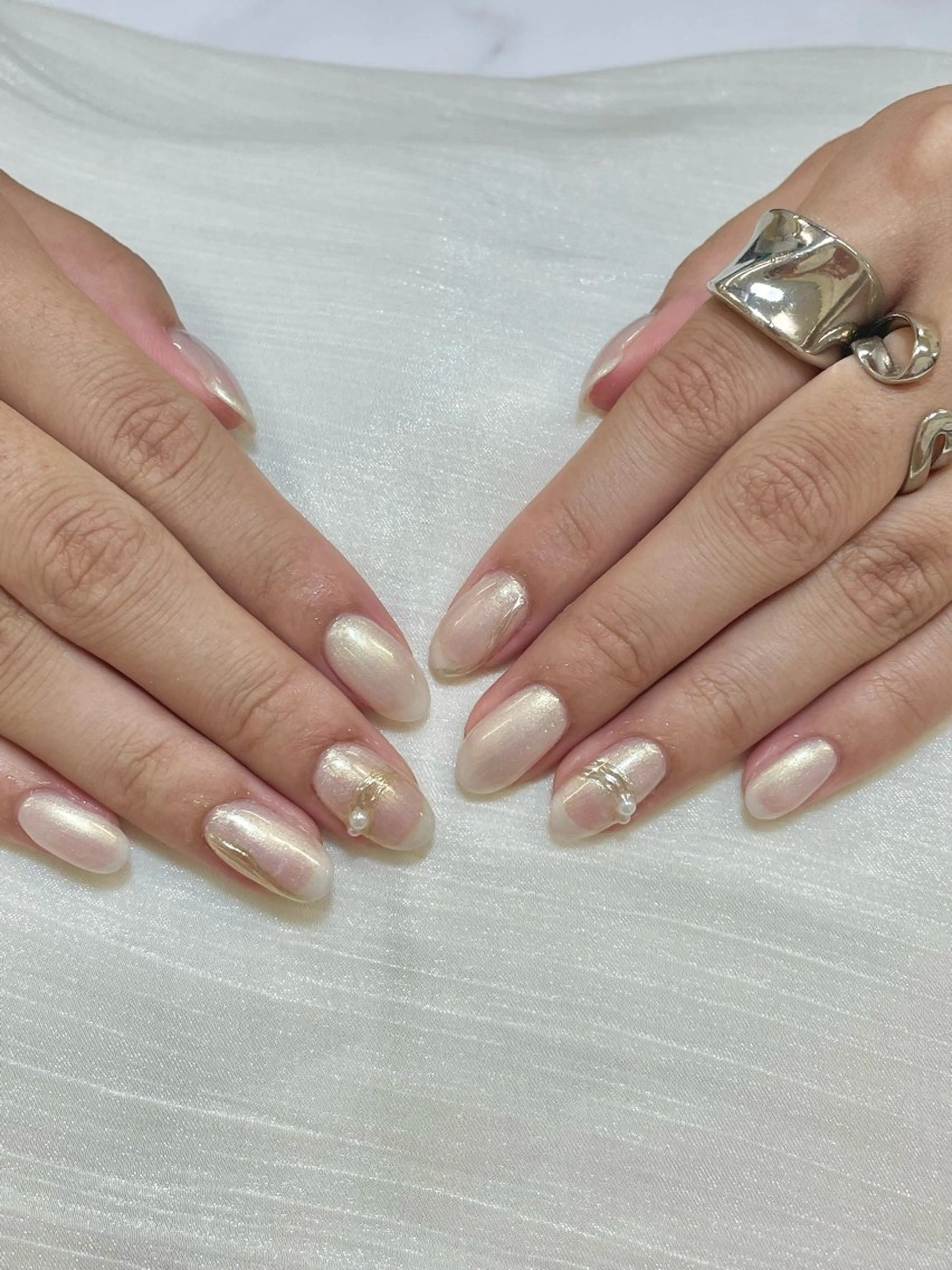 ネイル アートネイル 持ち込み DUO MI所属・TKST 🍃のネイルデザイン