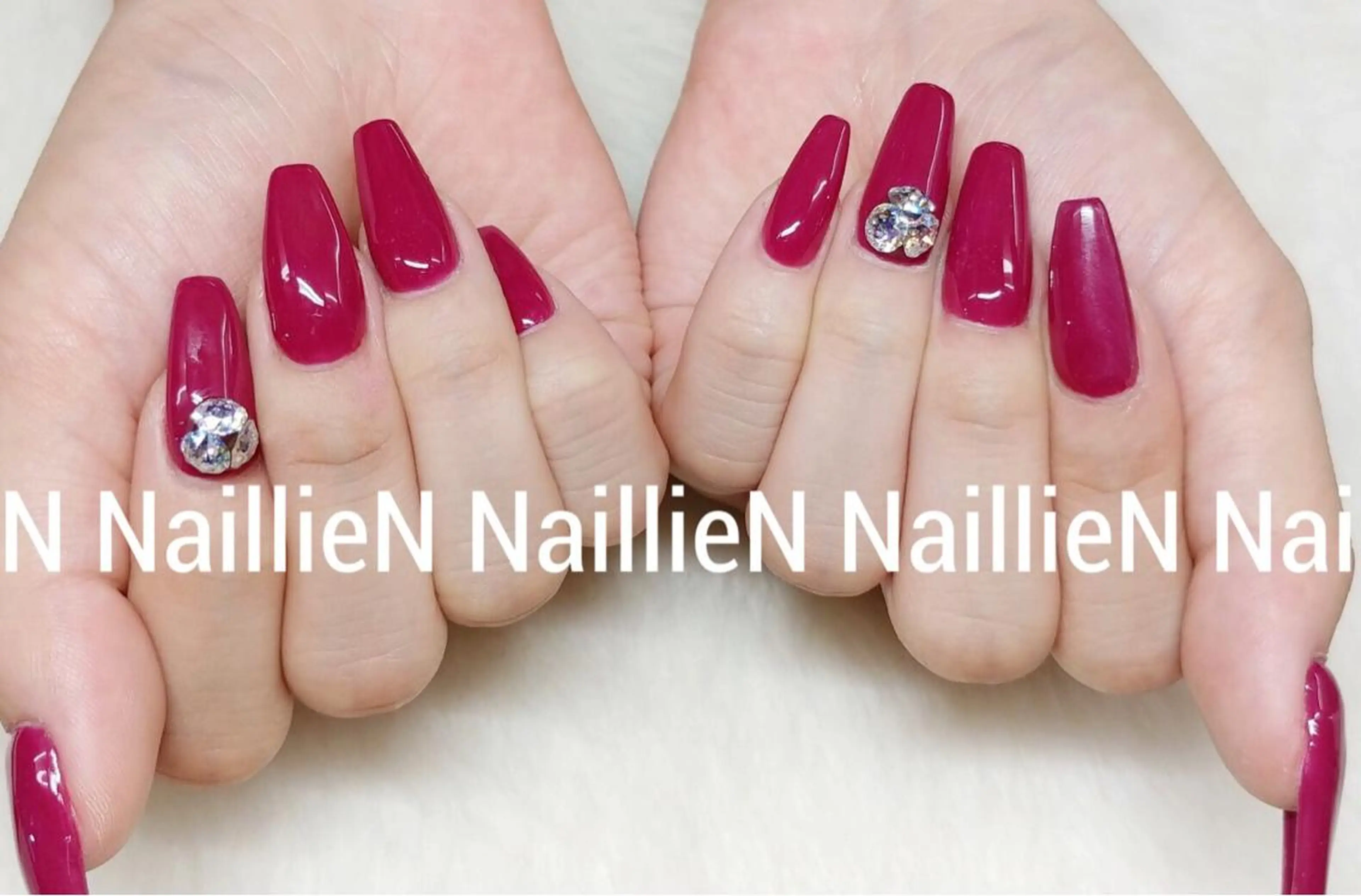 ネイル ワンカラーネイル スカルプネイル ハンドネイル Nail lieNのネイルデザイン