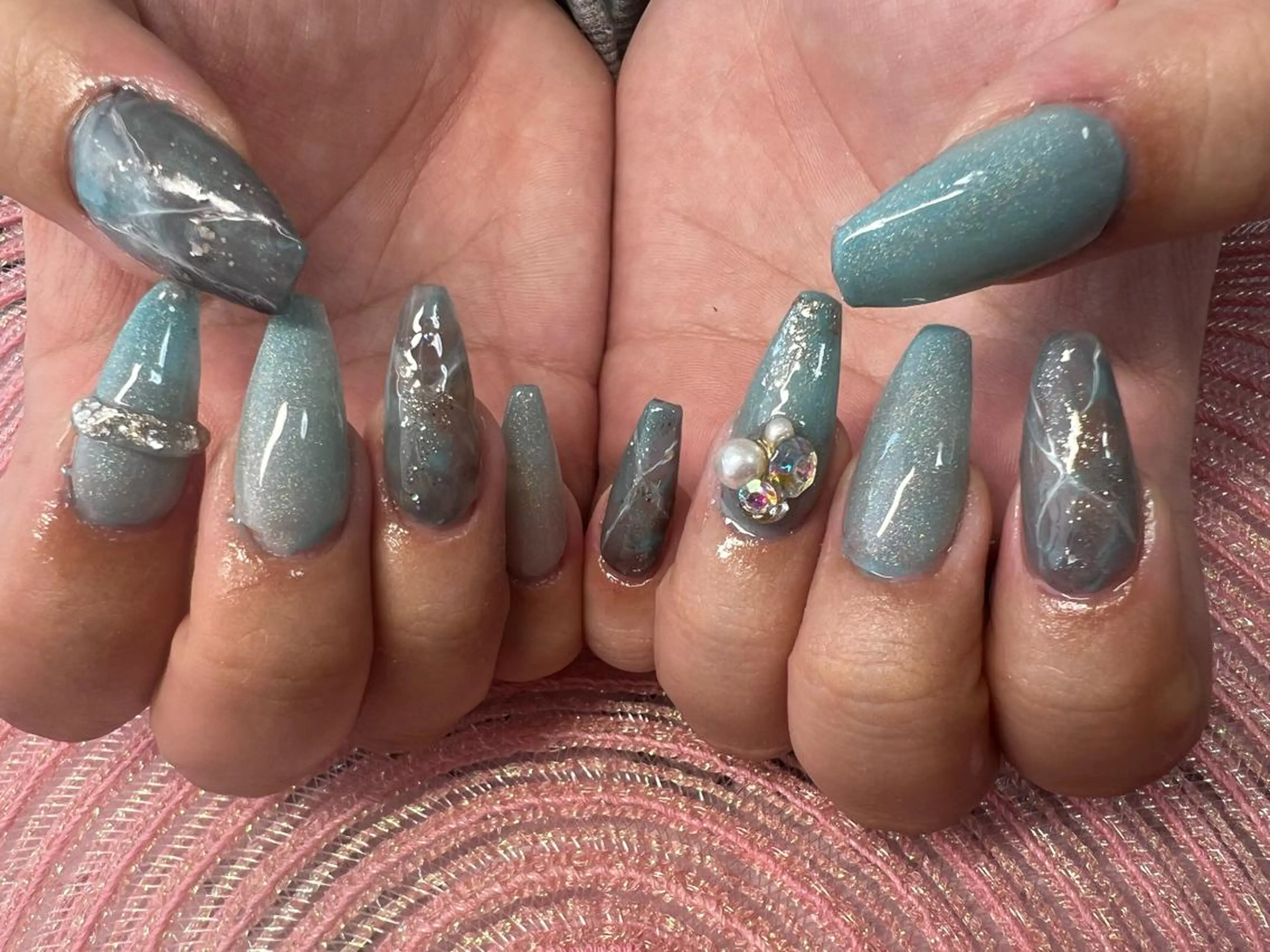 ネイル ニュアンスネイル 春ネイル Ruana Nailのネイルデザイン