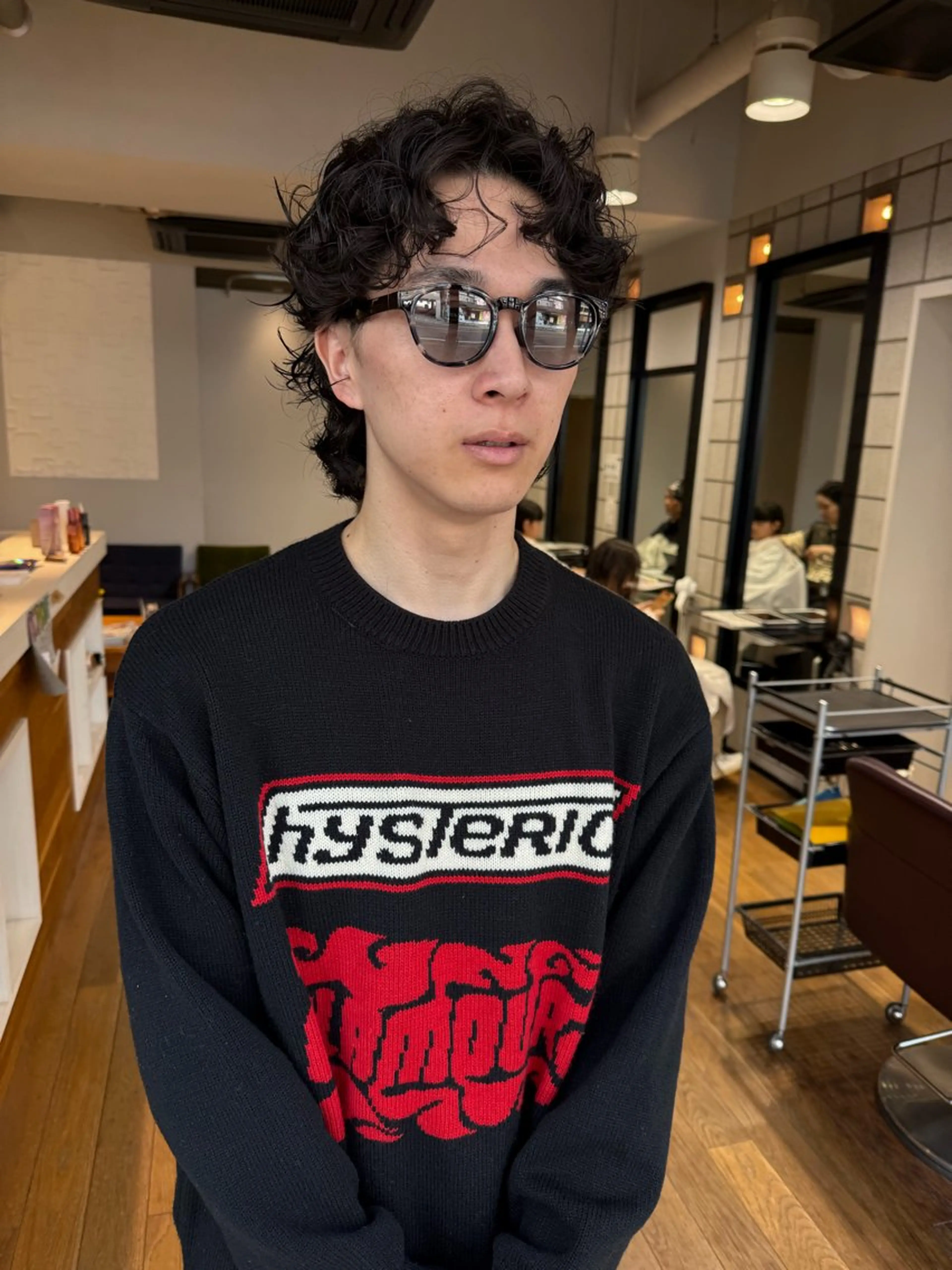 メンズ メンズパーマ カット パーマ 松本  夏海のヘアスタイル