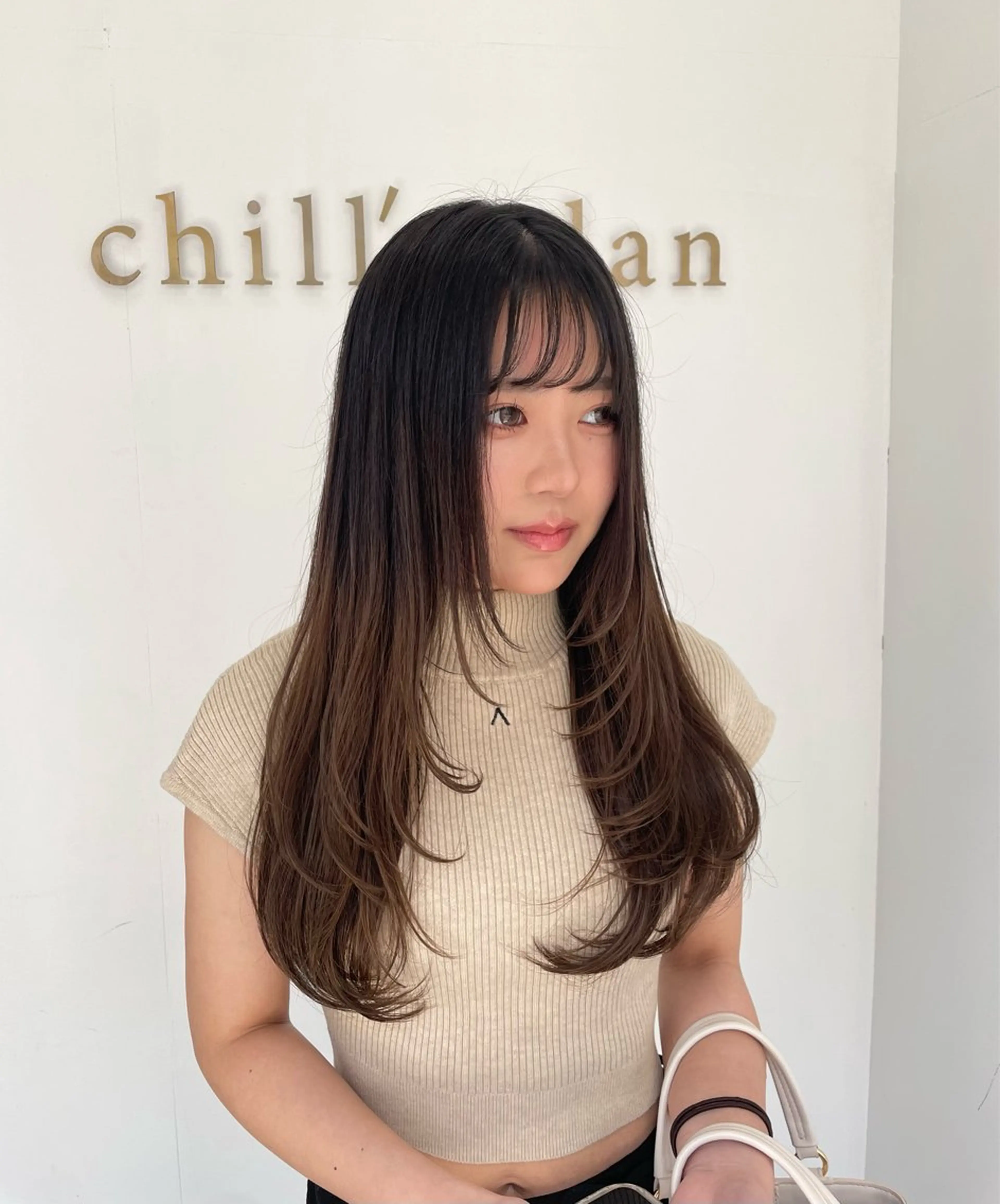 ロング カラー カット ヘアカラー トリートメント パリピ師🐉 Mashuのヘアスタイル