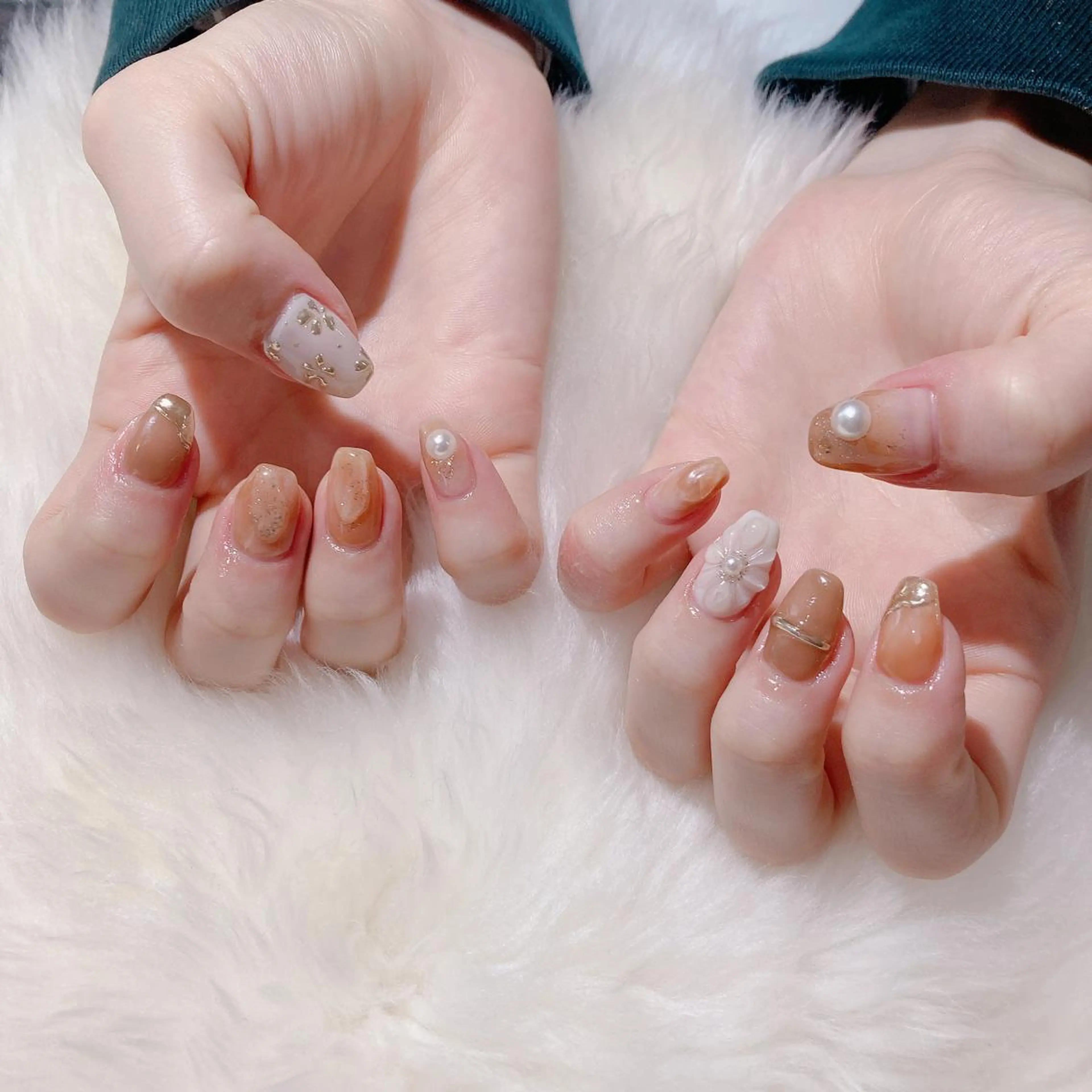 ネイル ハンドネイル 根津 綾子のネイルデザイン