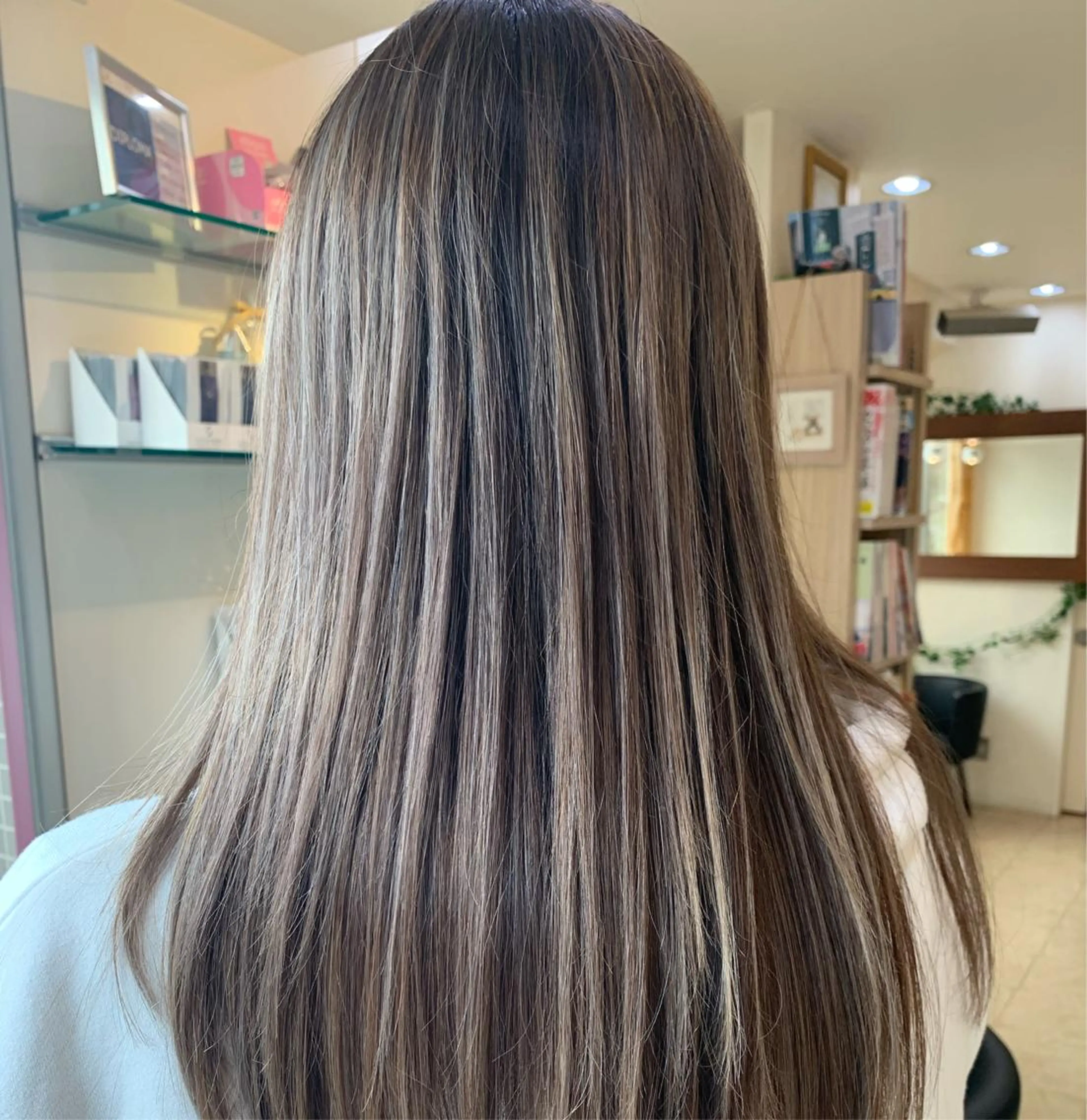 ロング カラー ヘアカラー トリートメント ヘアセット DiMPlE  ディンプル所属・🌸スタイリスト 山浦美恵のヘアスタイル