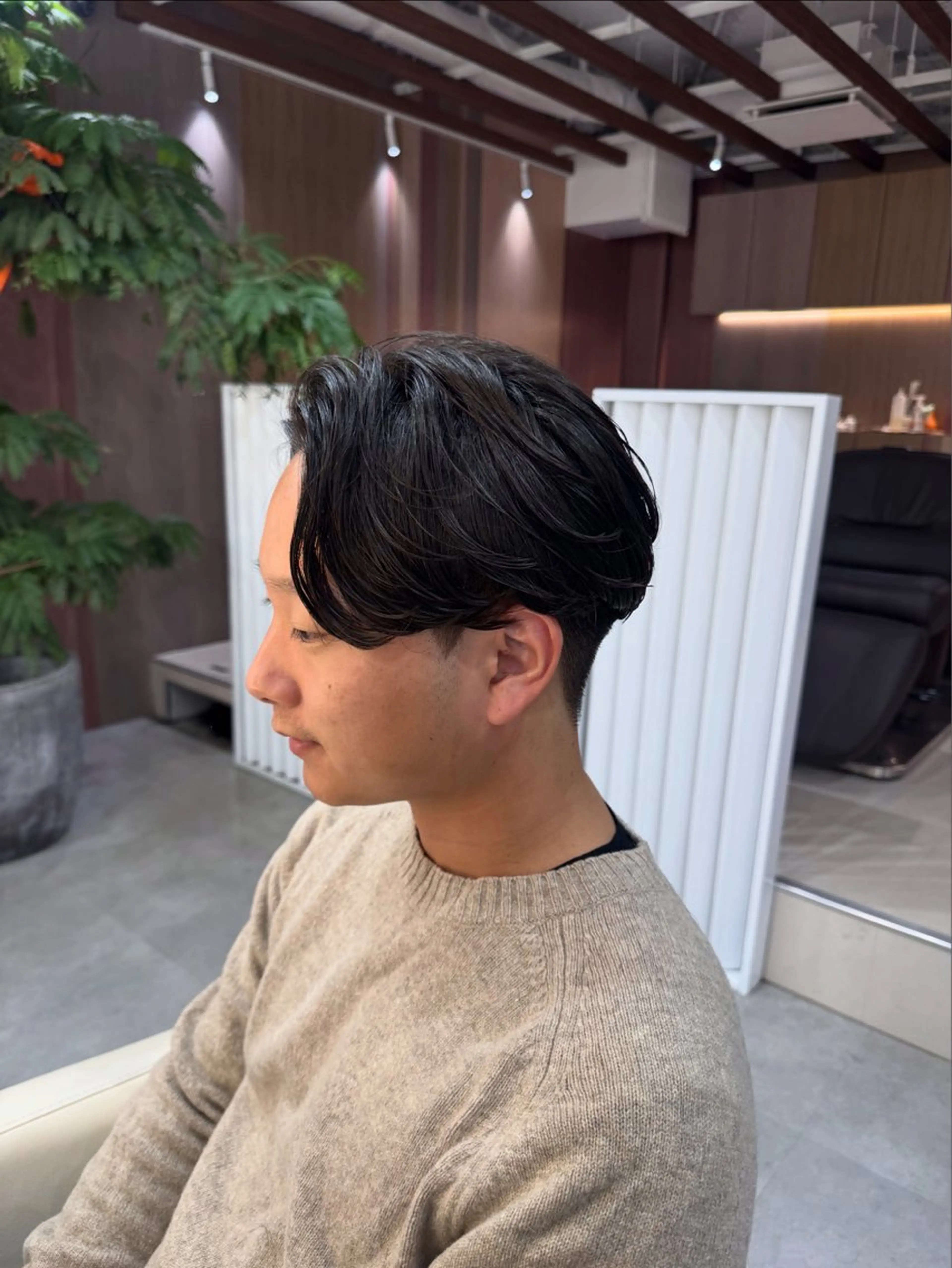 パーマ メンズ カット パーマ R/🤎 パーマ＆ブリーチ🔥のヘアスタイル