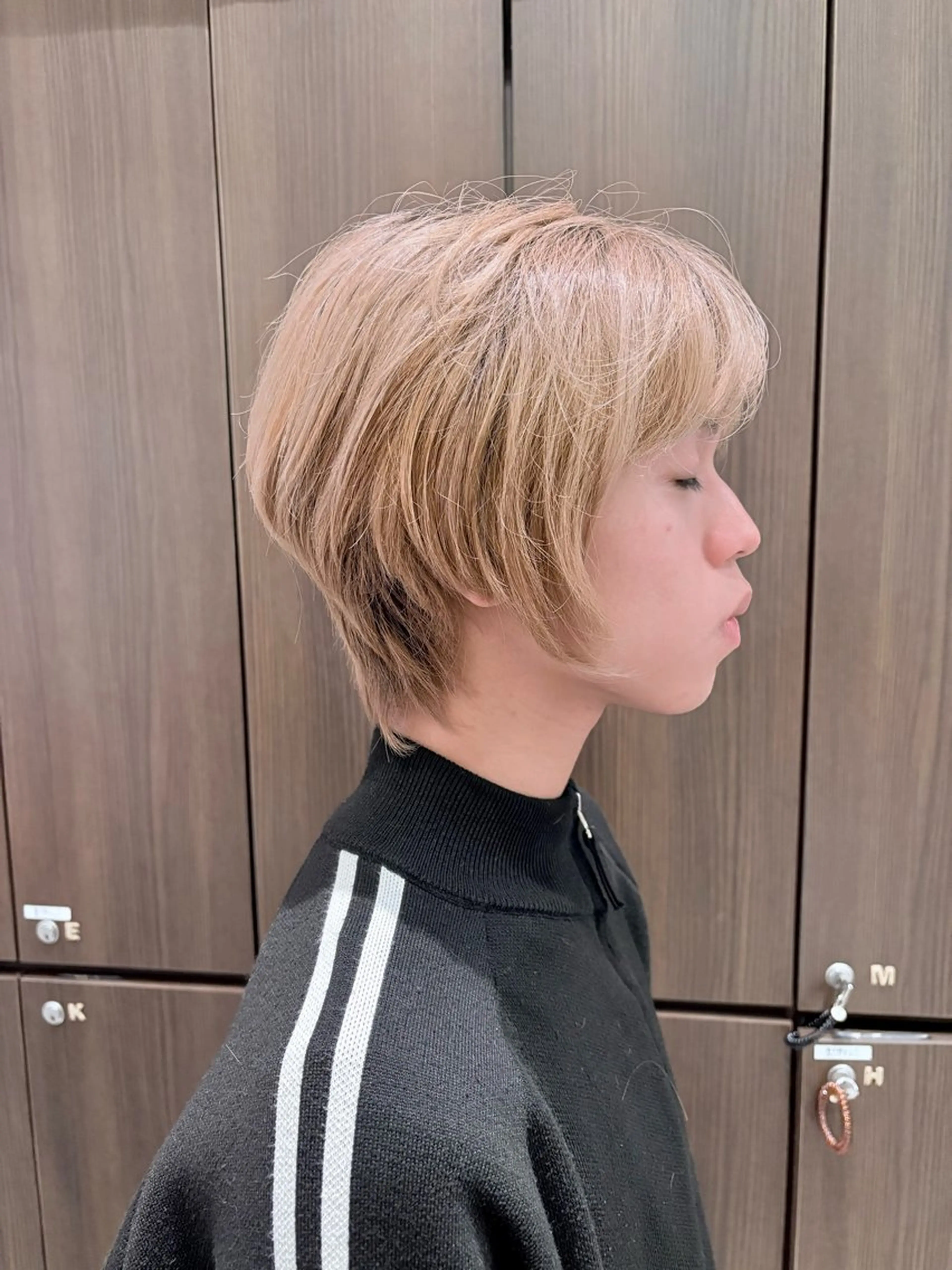 ショート メンズ カット 黒田 凱斗のヘアスタイル