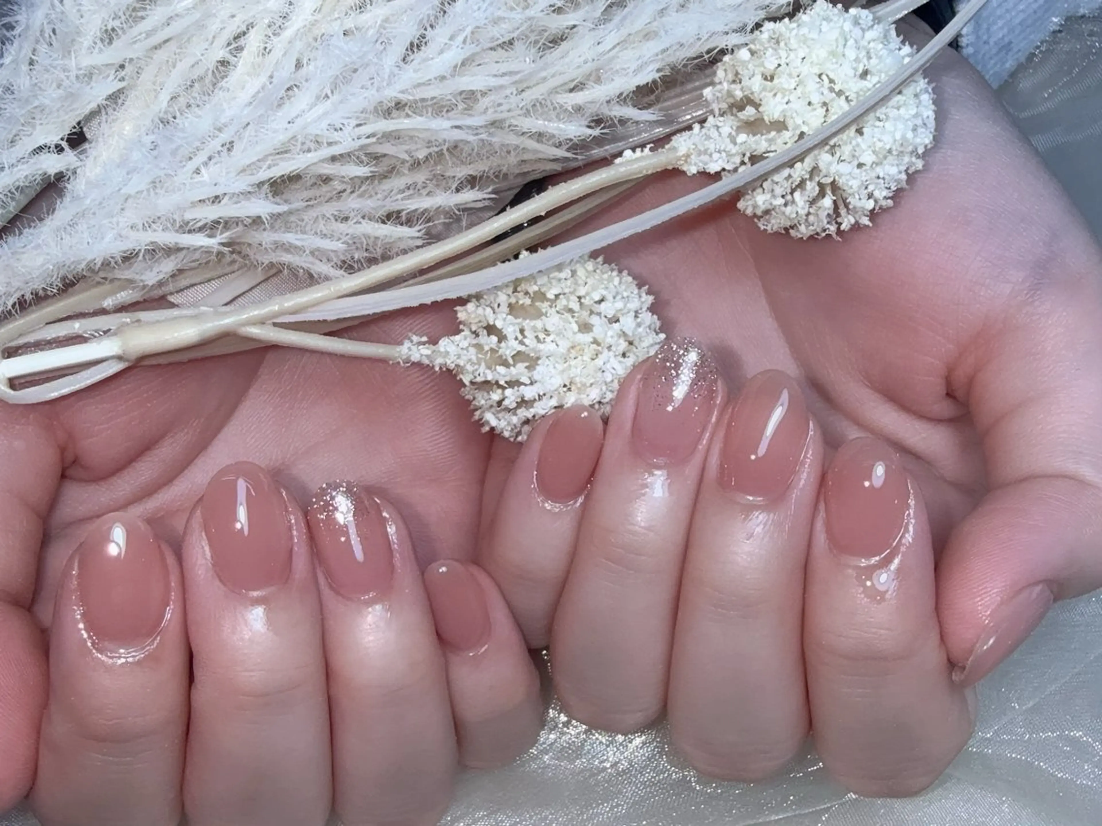 ネイル チークネイル 長さ出し フットネイル フレンチネイル ジェルネイル ハンドネイル Enny lovelyのネイルデザイン