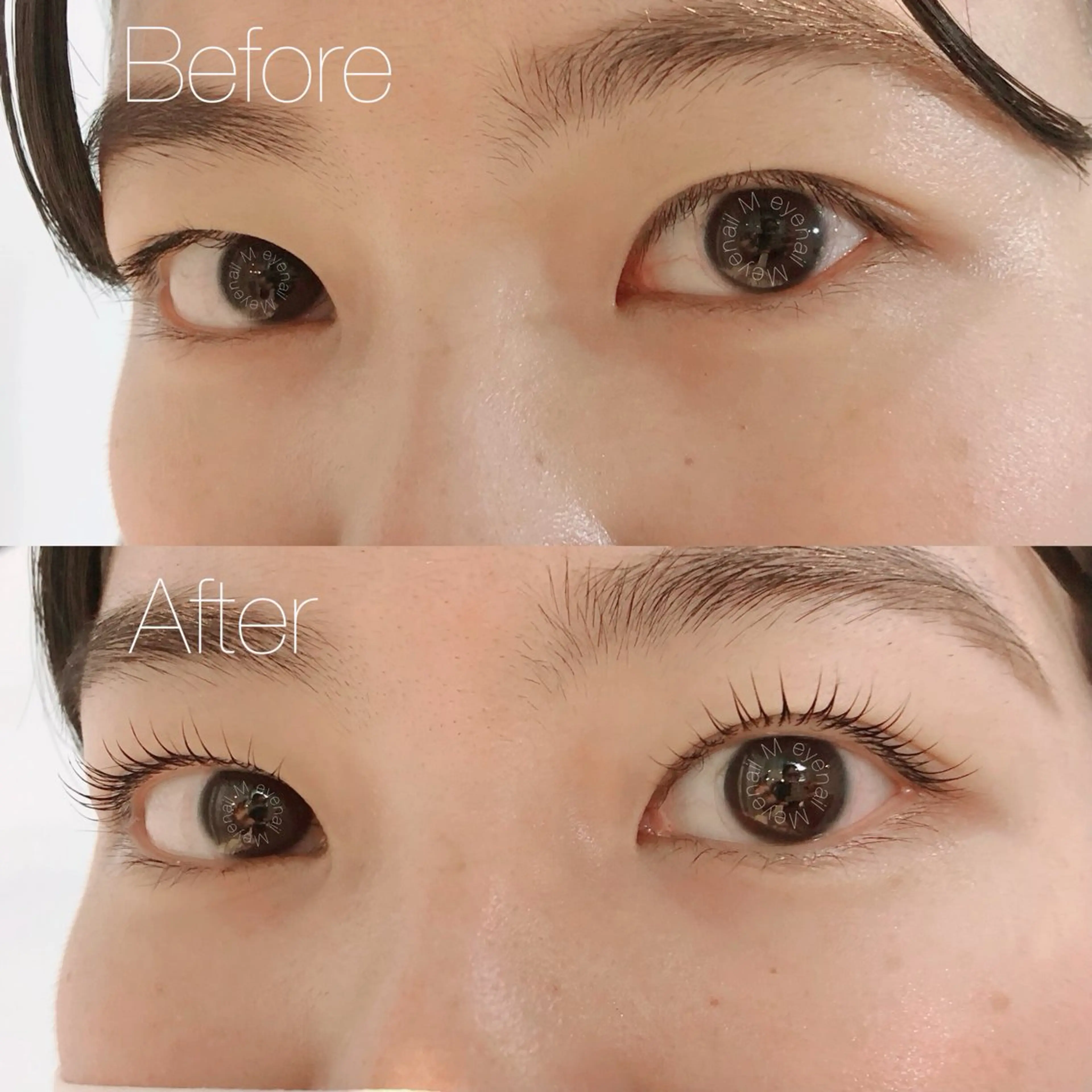 マツエク・マツパ eyenail m🌿2月限定のマツエク・マツパデザイン