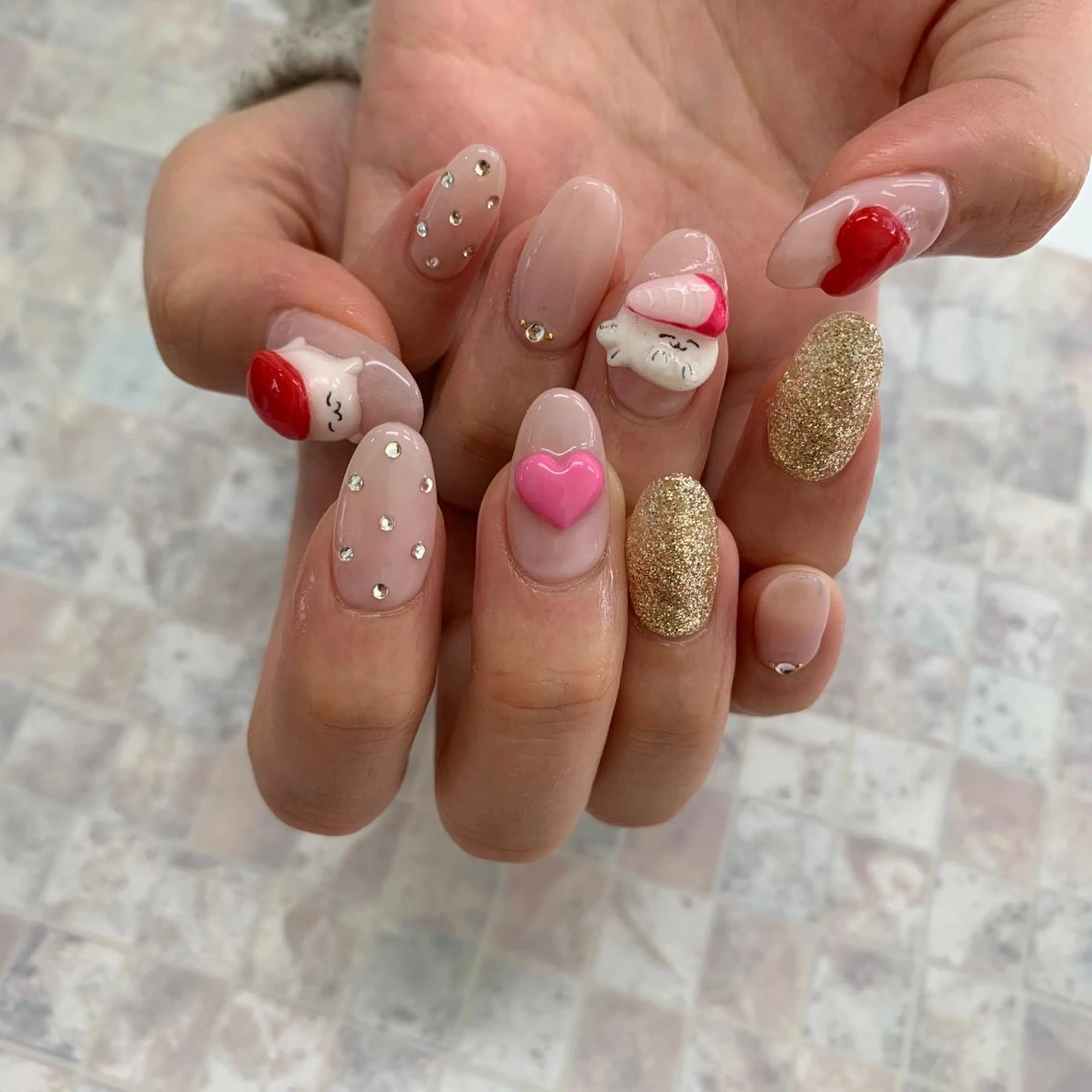 ネイル ハンドネイル 五十嵐 美智のネイルデザイン