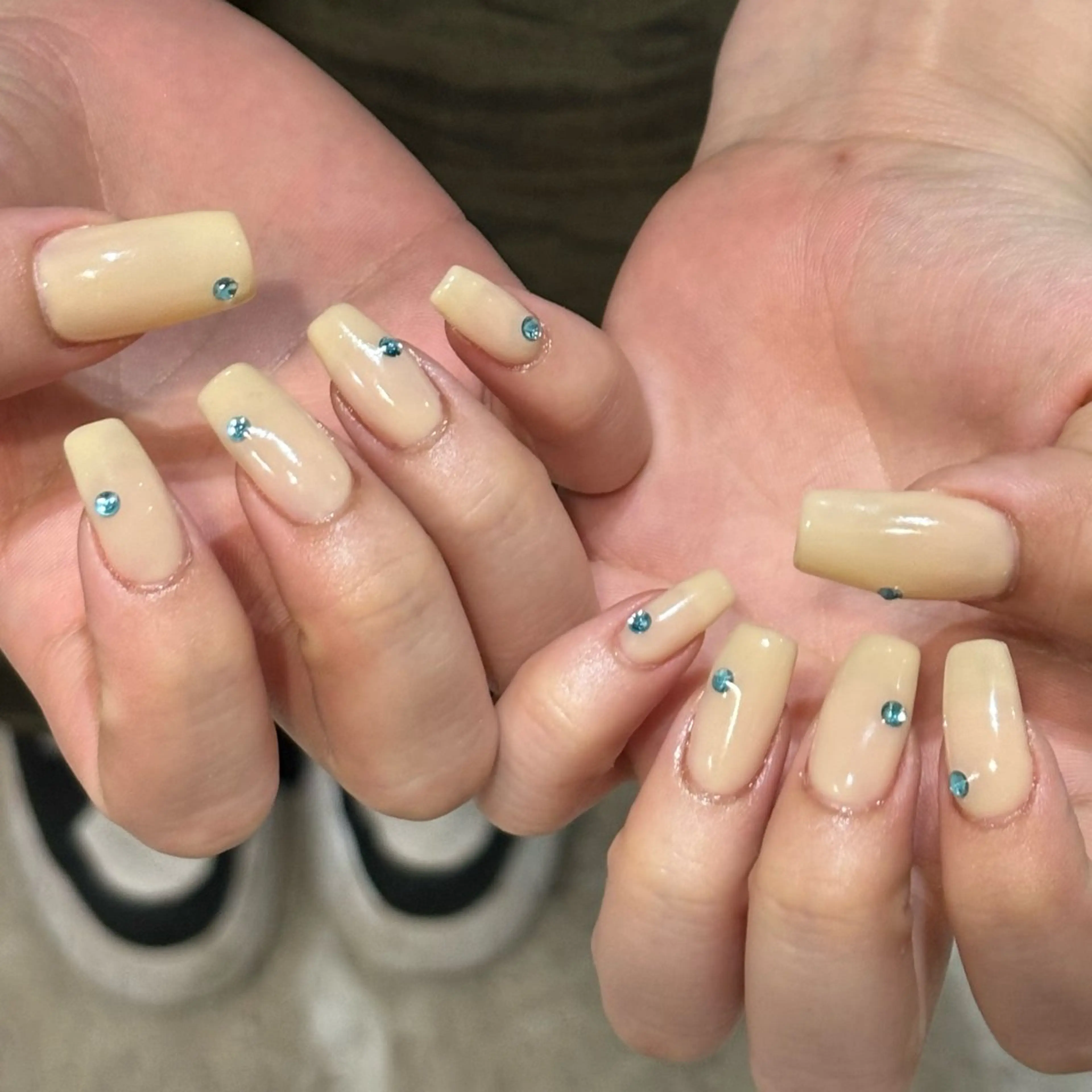 ネイル 0203ムニムサン 💙Honokaのネイルデザイン