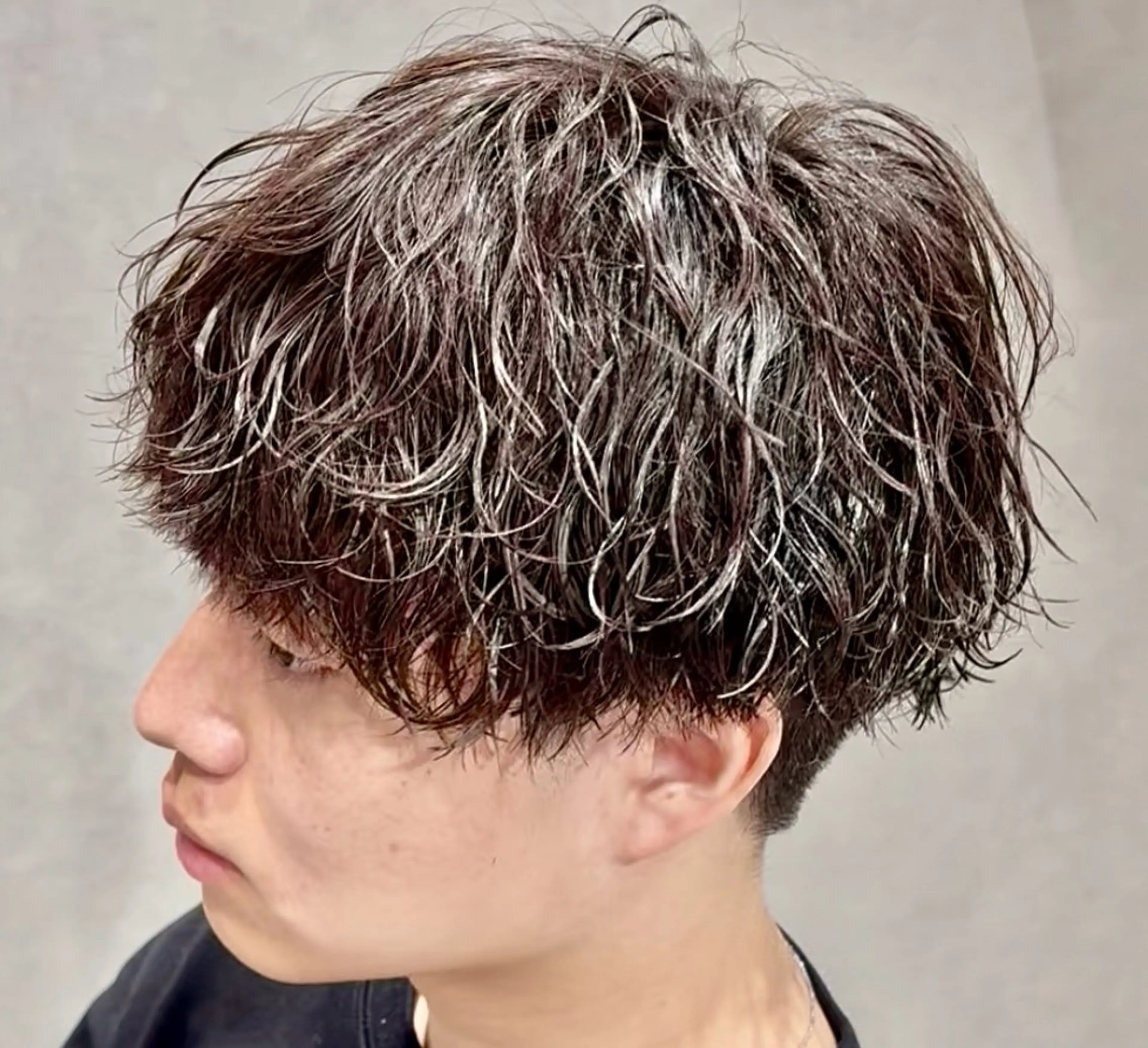 パーマ メンズ 👑駅近メンズサロン パーマ特化北千住👑のヘアスタイル