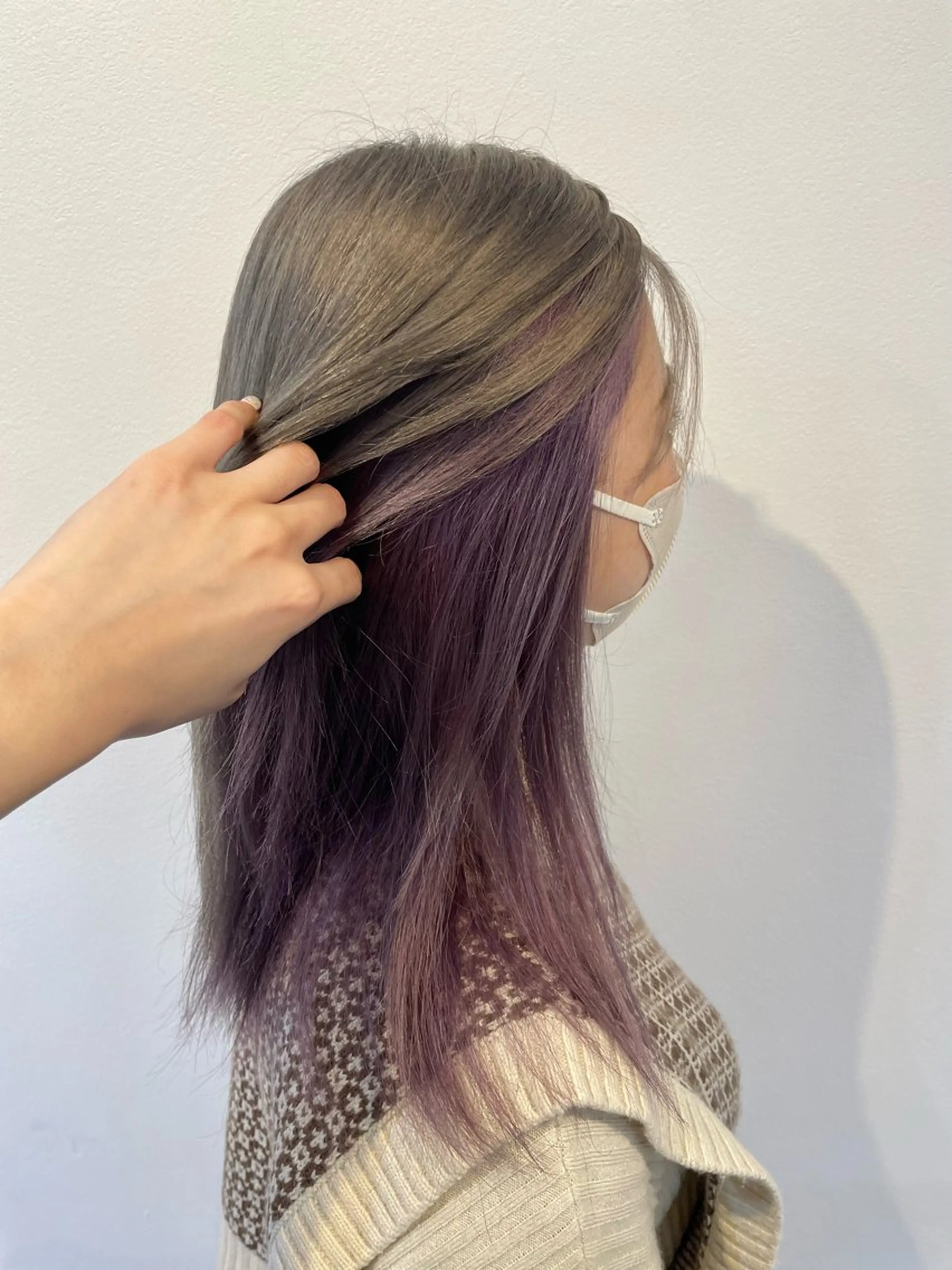 ミディアム 永井 瑞穂のヘアスタイル