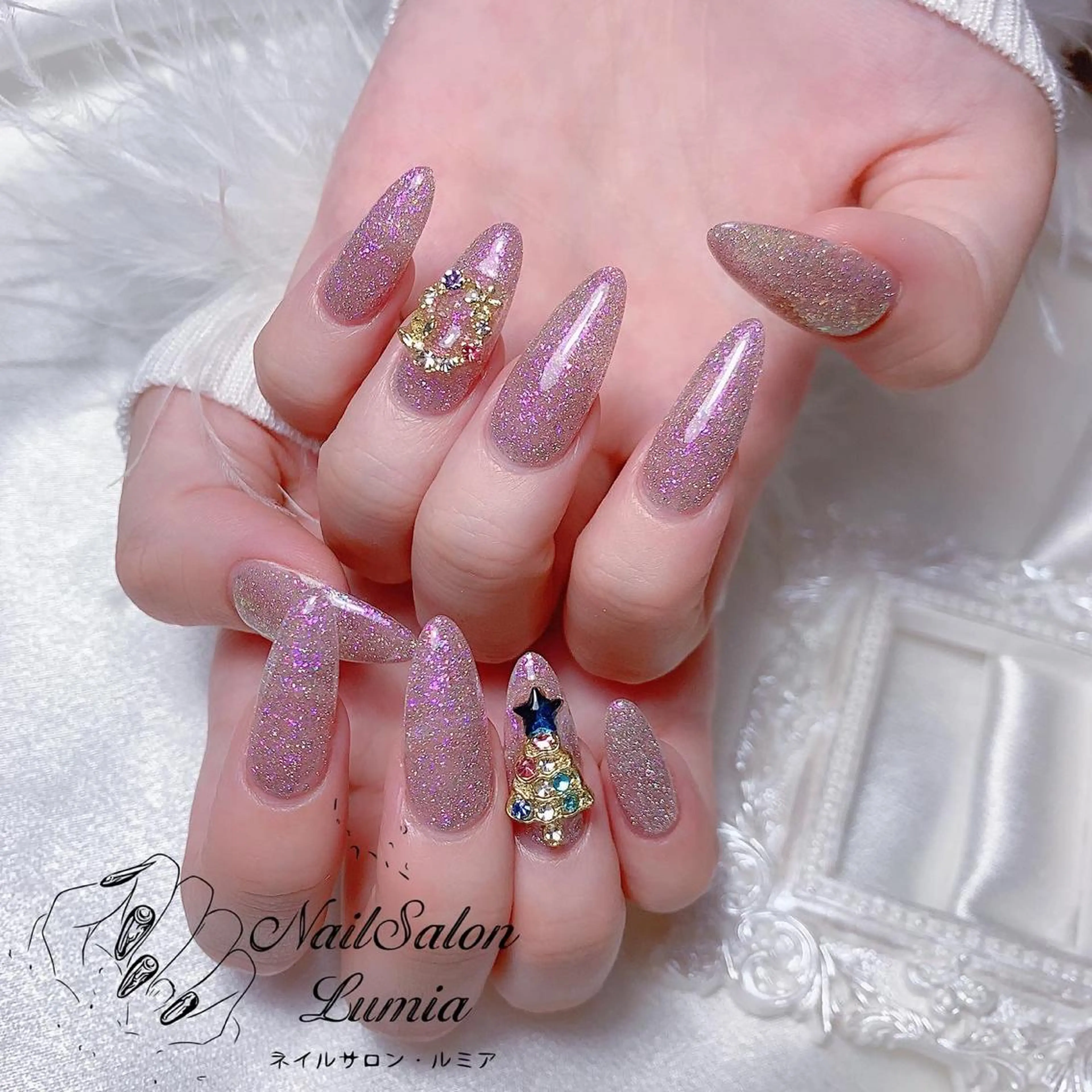 ネイル ハンドネイル ネイルサロン ルミア Lumia 店長のネイルデザイン
