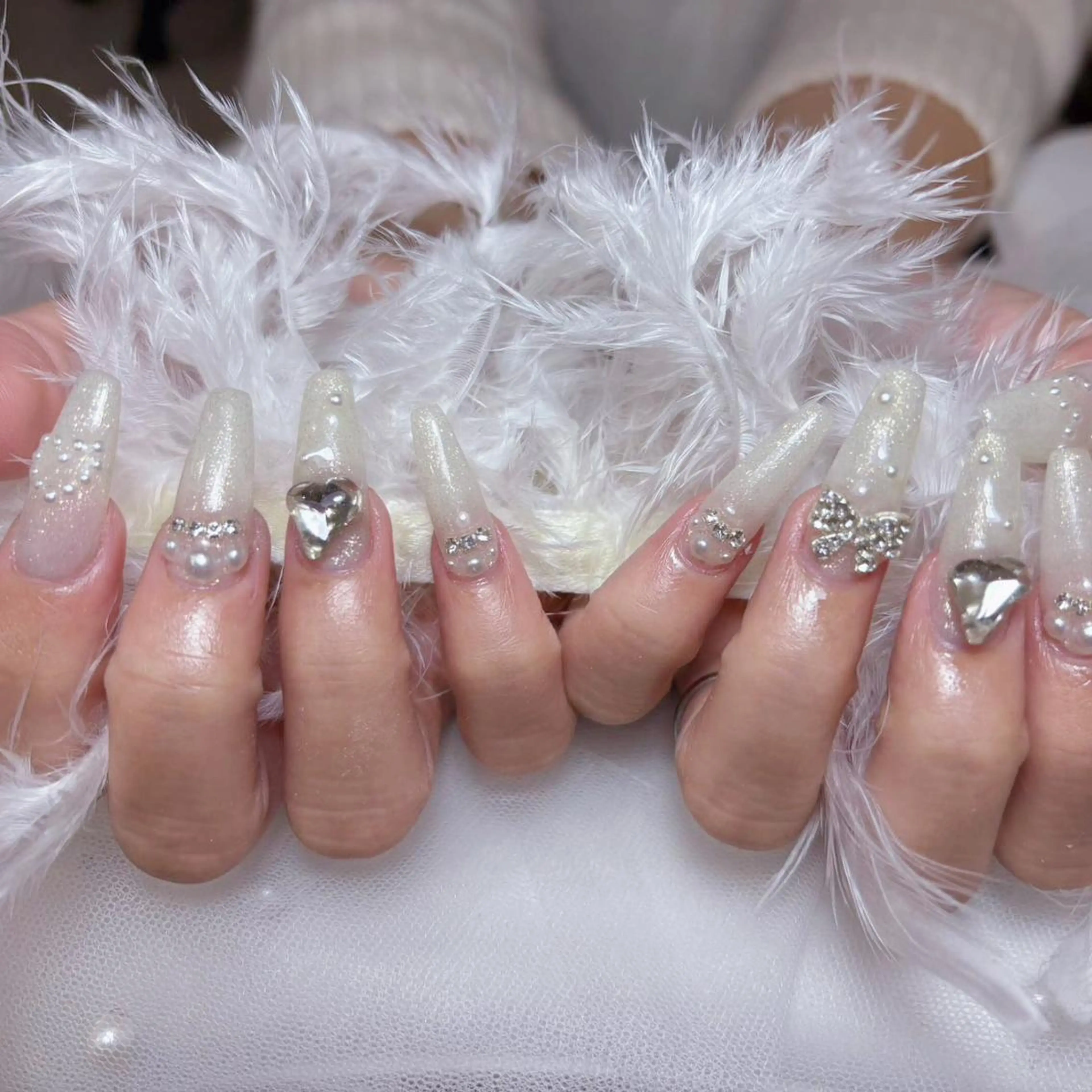 ハンドネイル ハンドケア Diamond 🚢のネイルデザイン