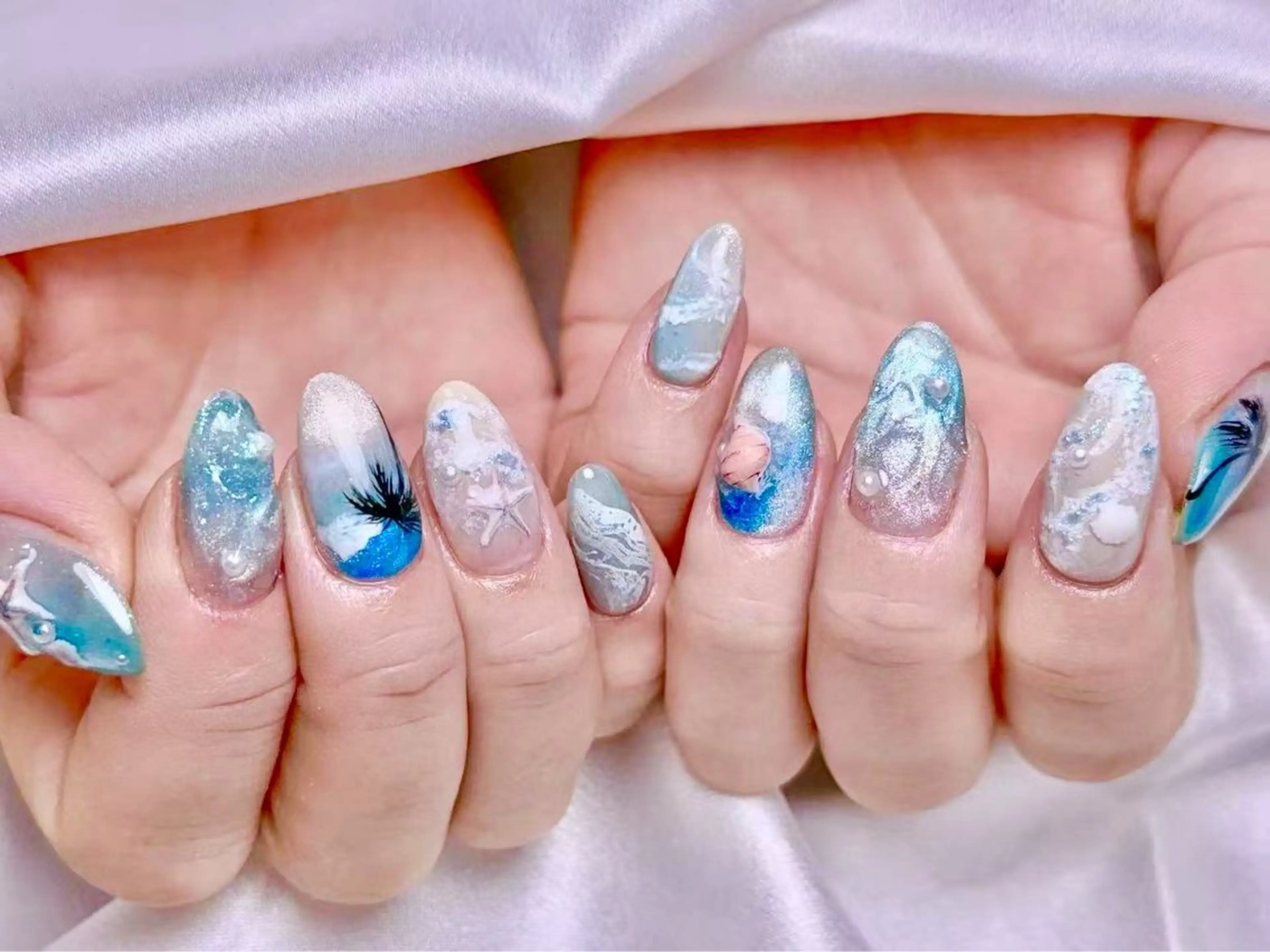 ネイル ハンドネイル ハンドケア リン リンのネイルデザイン