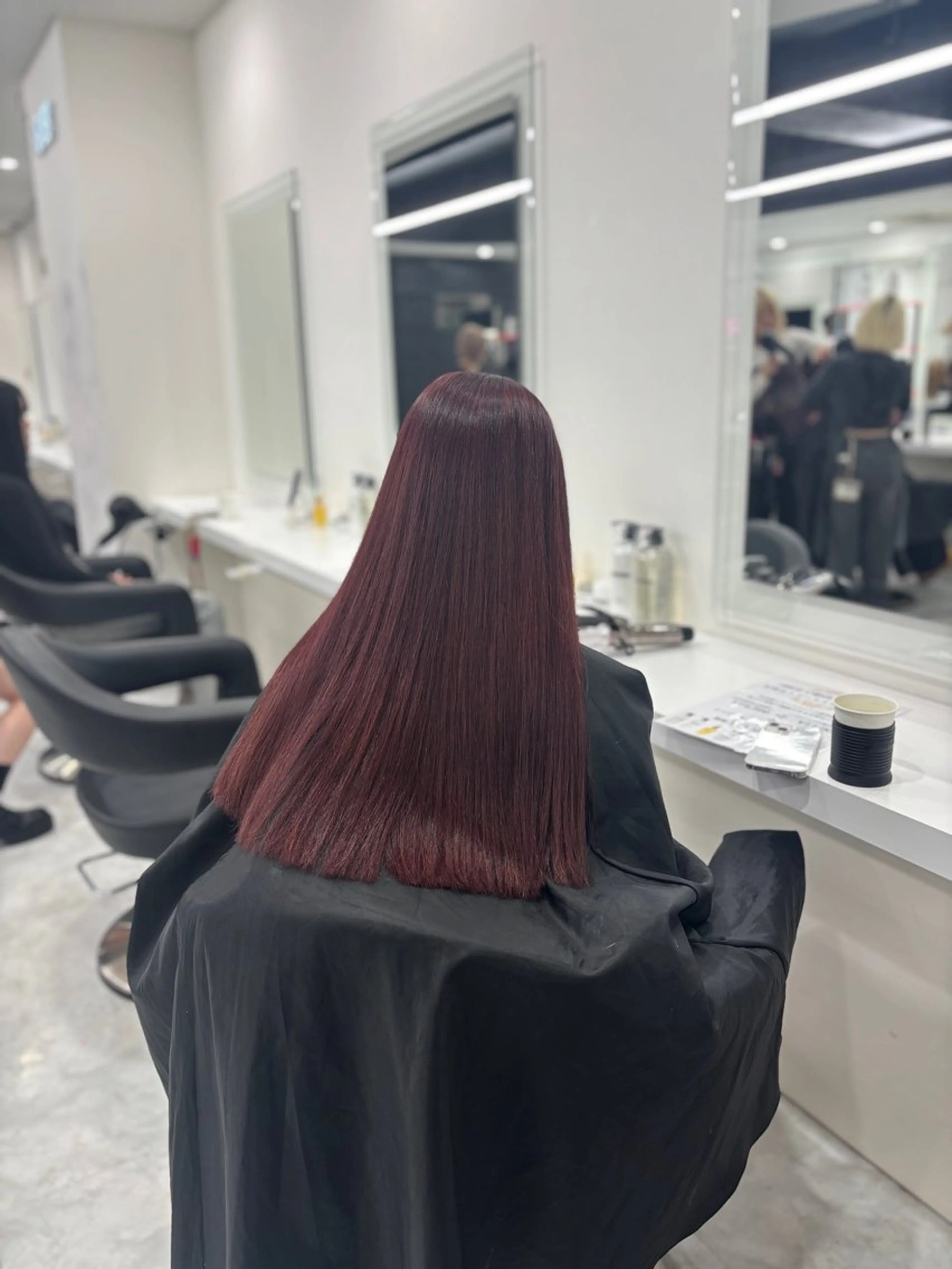 カラー ヘアカラー トリートメント 🎀ツヤ髪✖︎ 暖色🎀RYUKAのヘアスタイル