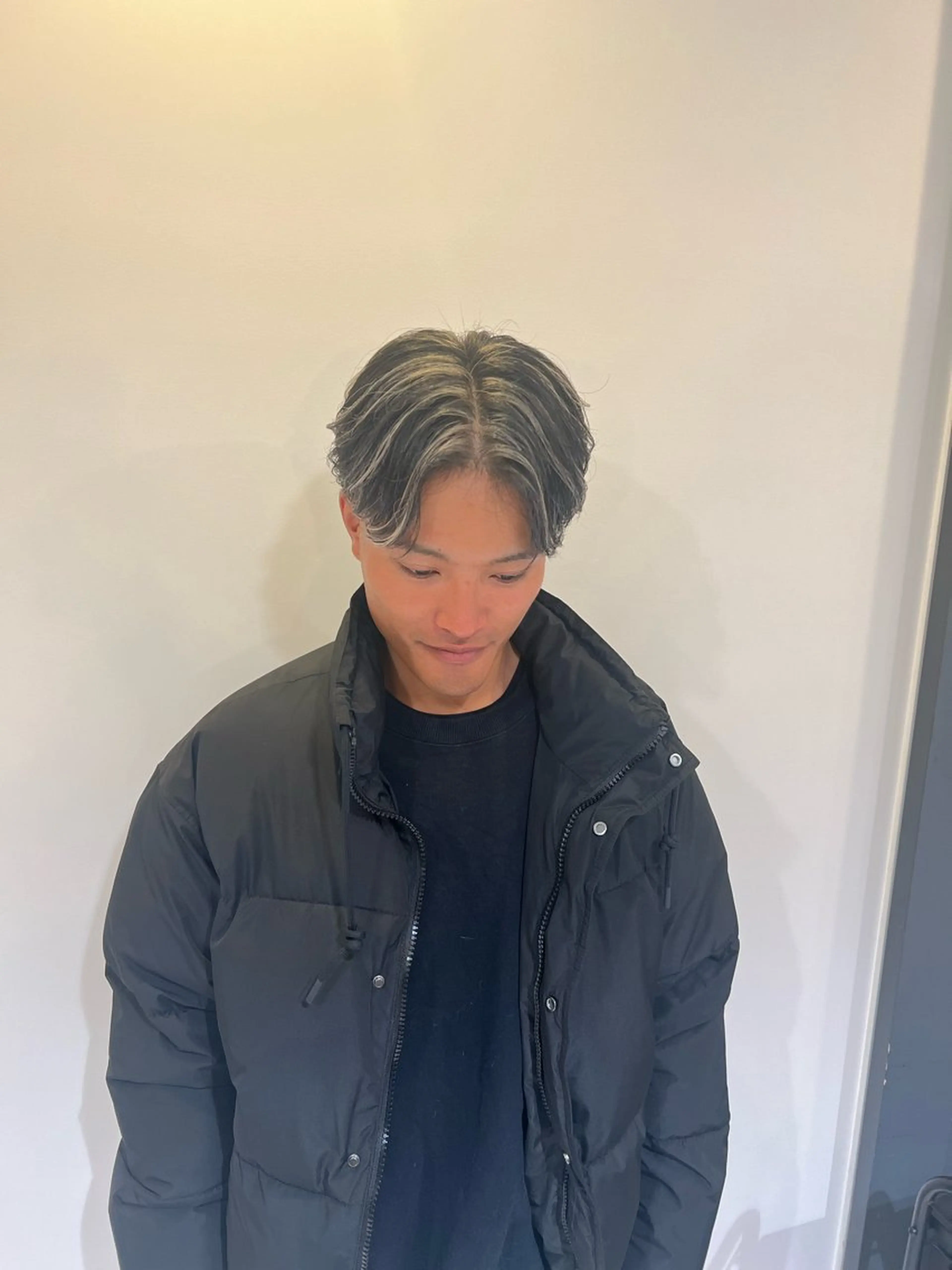 カラー メンズ センターパート カット ヘアカラー 一宮/稲沢/あま市 /小林好裕のヘアスタイル