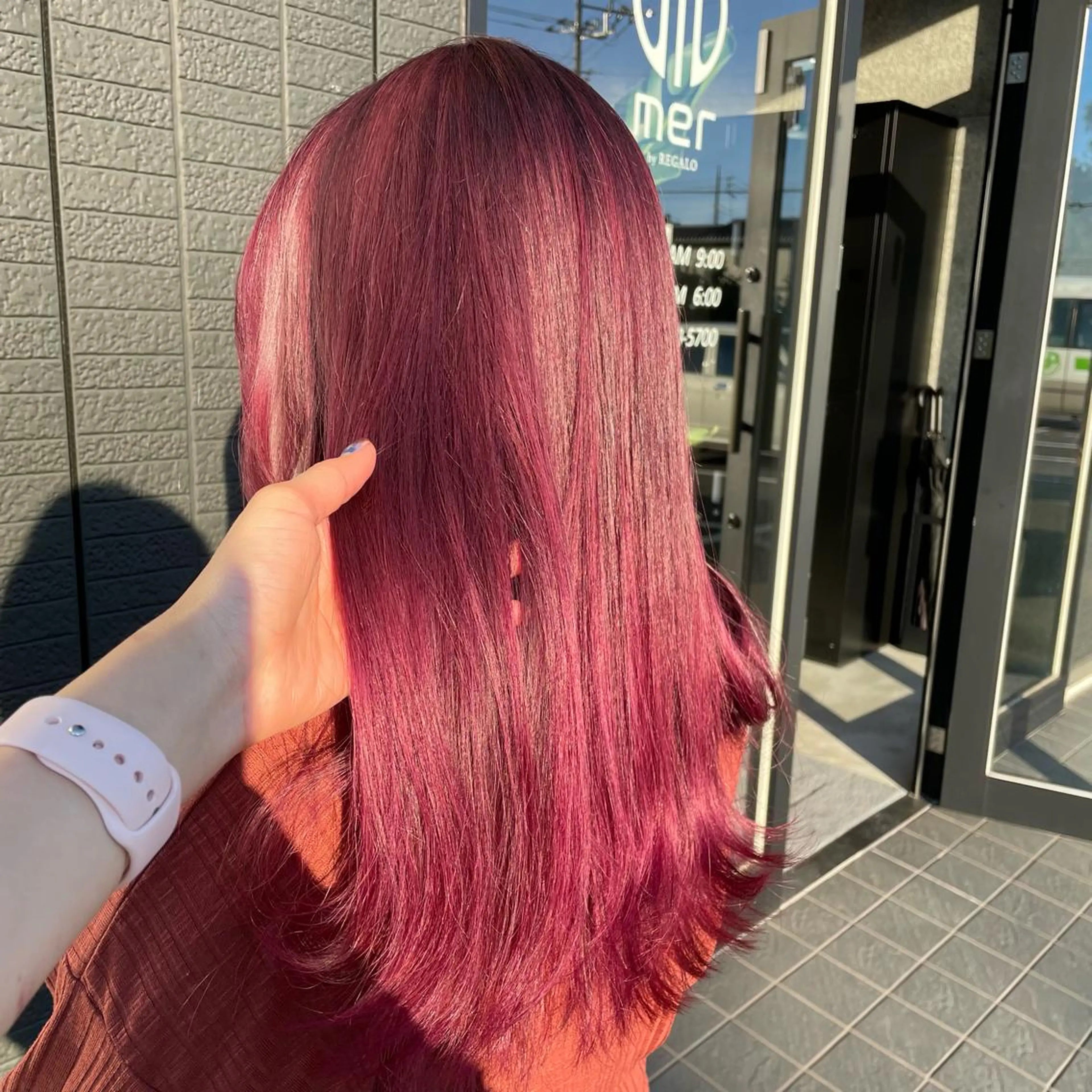 ロング カット ヘアカラー 🫧艶髪/ブリーチ 🐳honami🫧のヘアスタイル