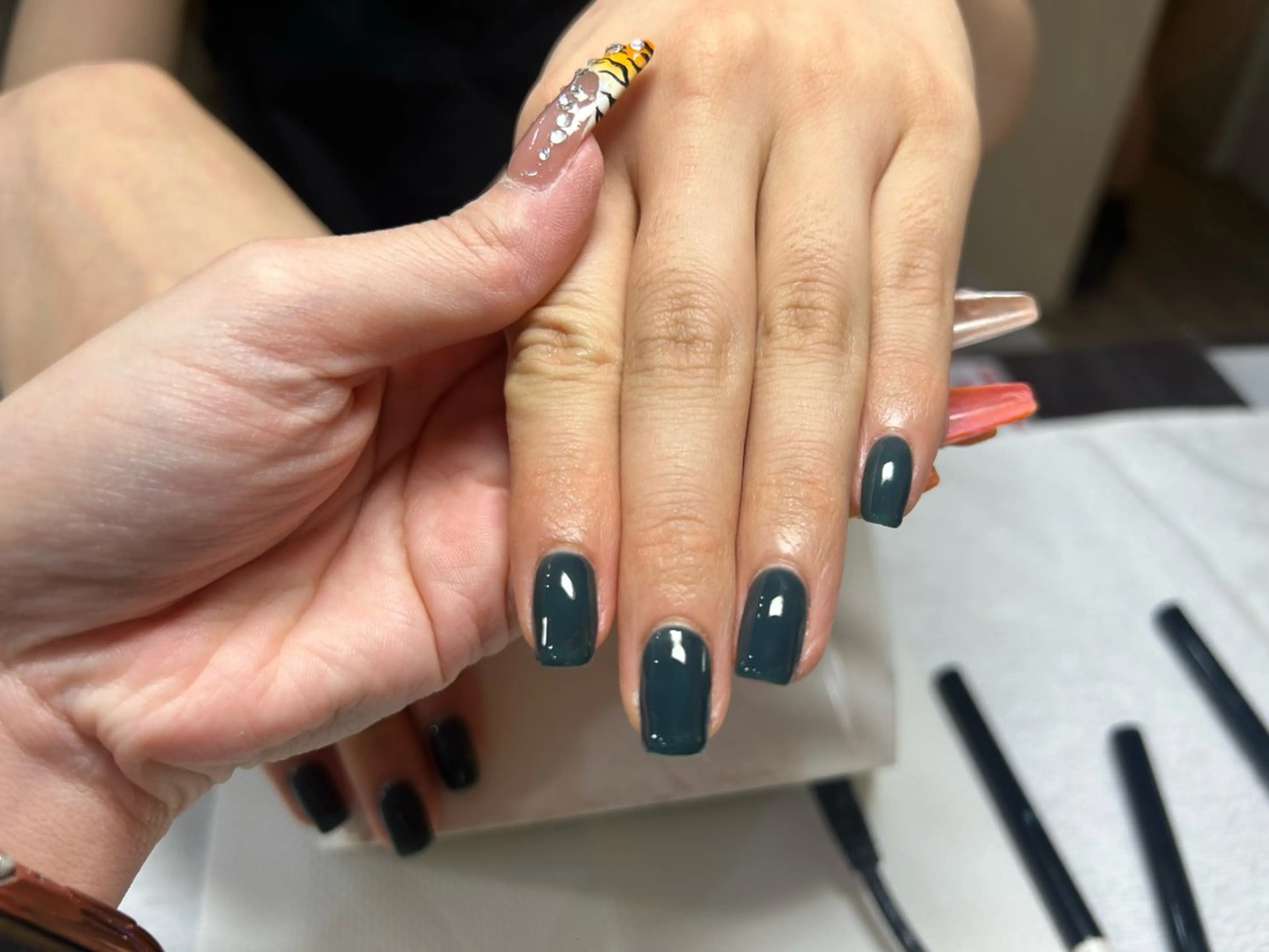 ネイル ワンカラーネイル LULLABY恵比寿店所属・LULLABY 野口のネイルデザイン