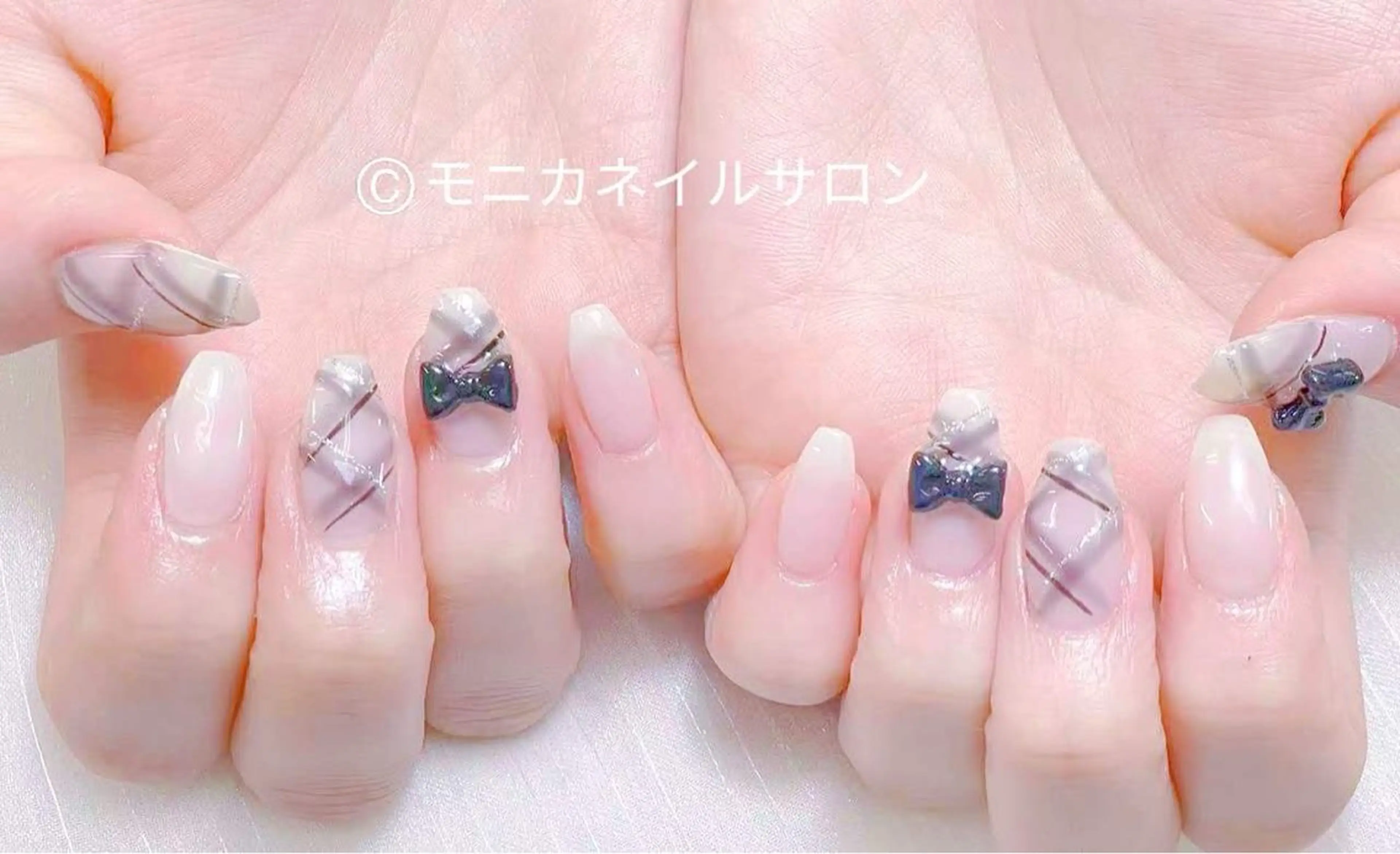 ミニモ限定／練習モデル／ハンドネイル持ち込みデザイン10本※ジェルオフ別途＋500円の写真