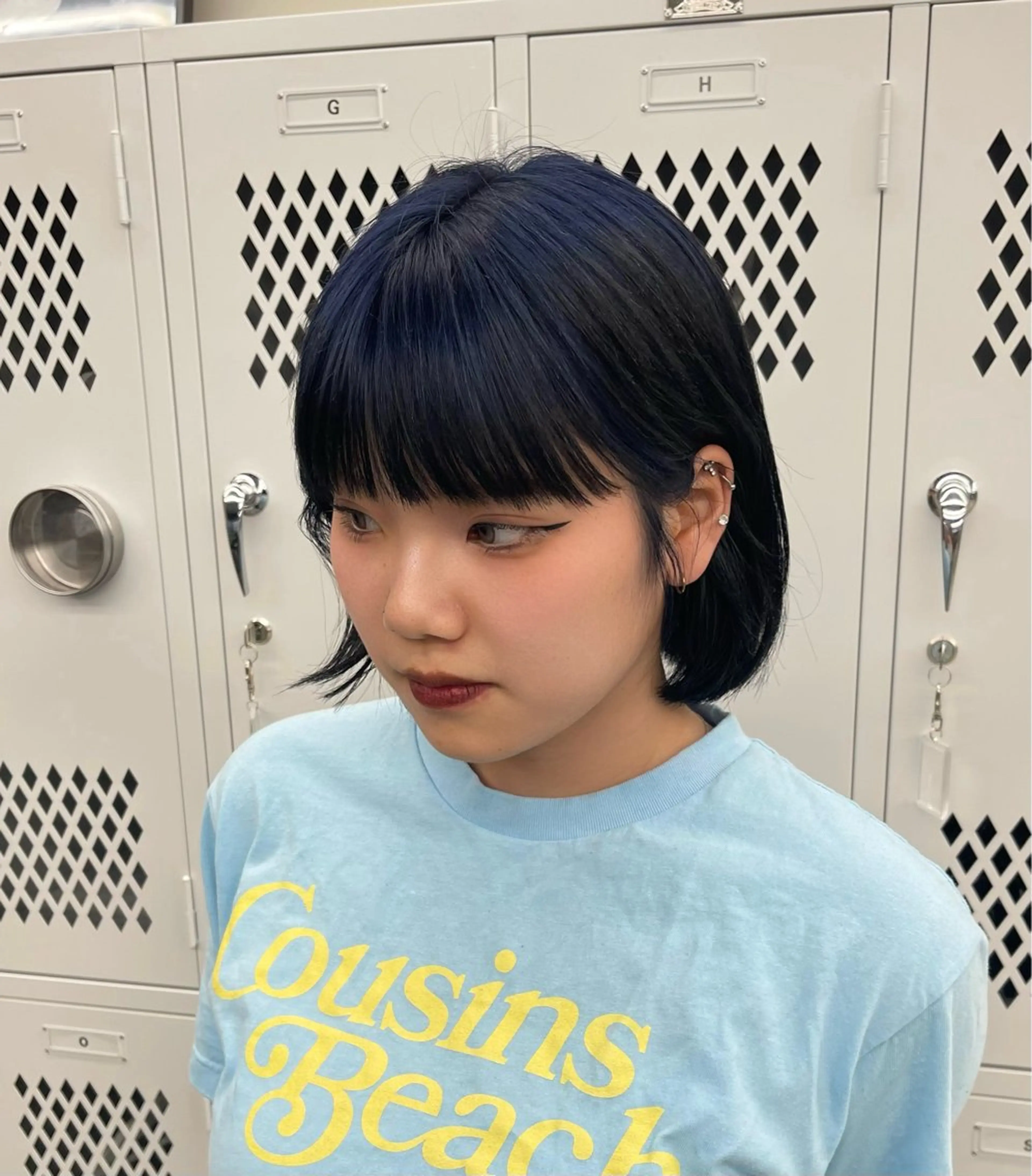 カラー ヘアカラー layer・bob カット/  YURIのヘアスタイル