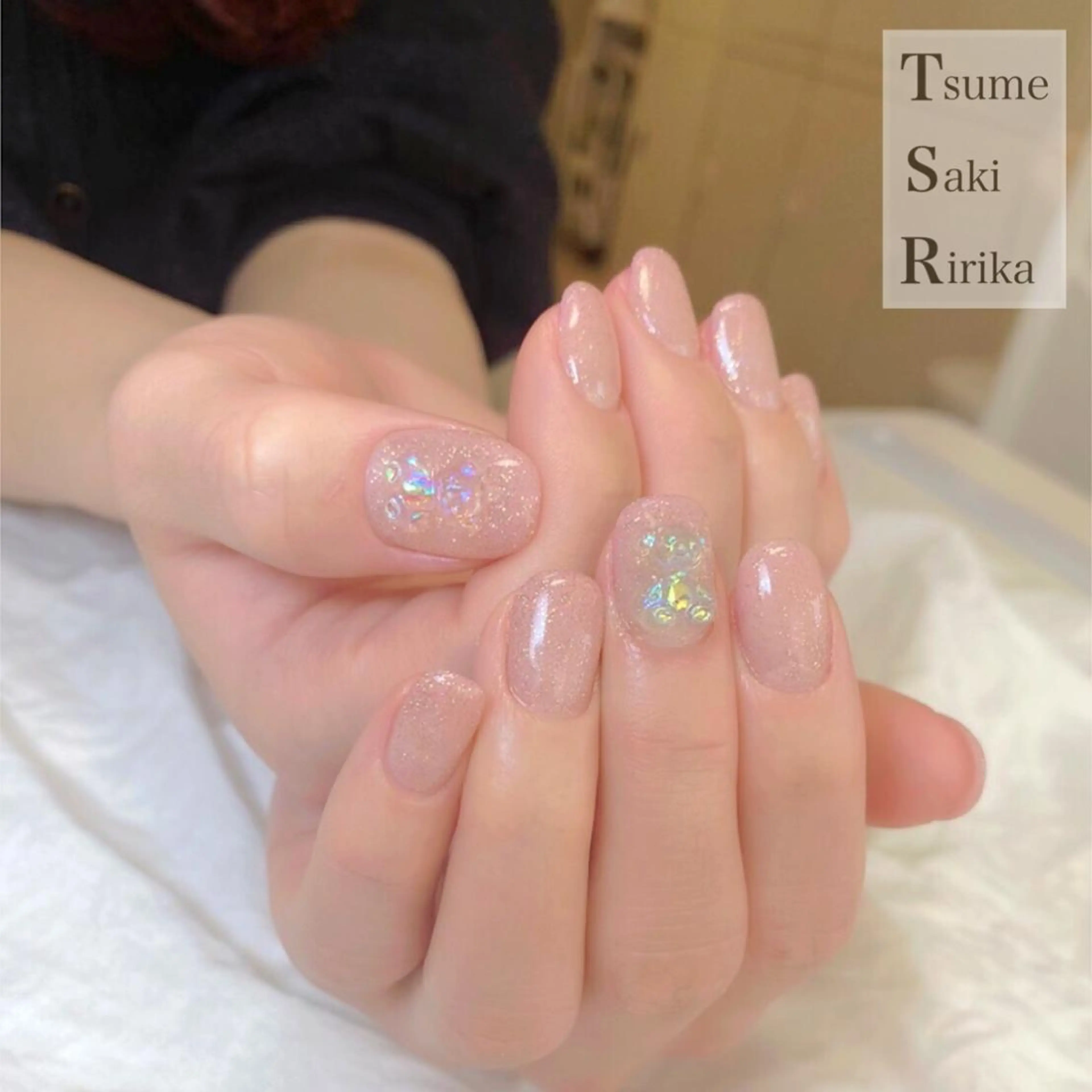 ネイル ハンドネイル ハンドケア 爪咲 りり花のネイルデザイン