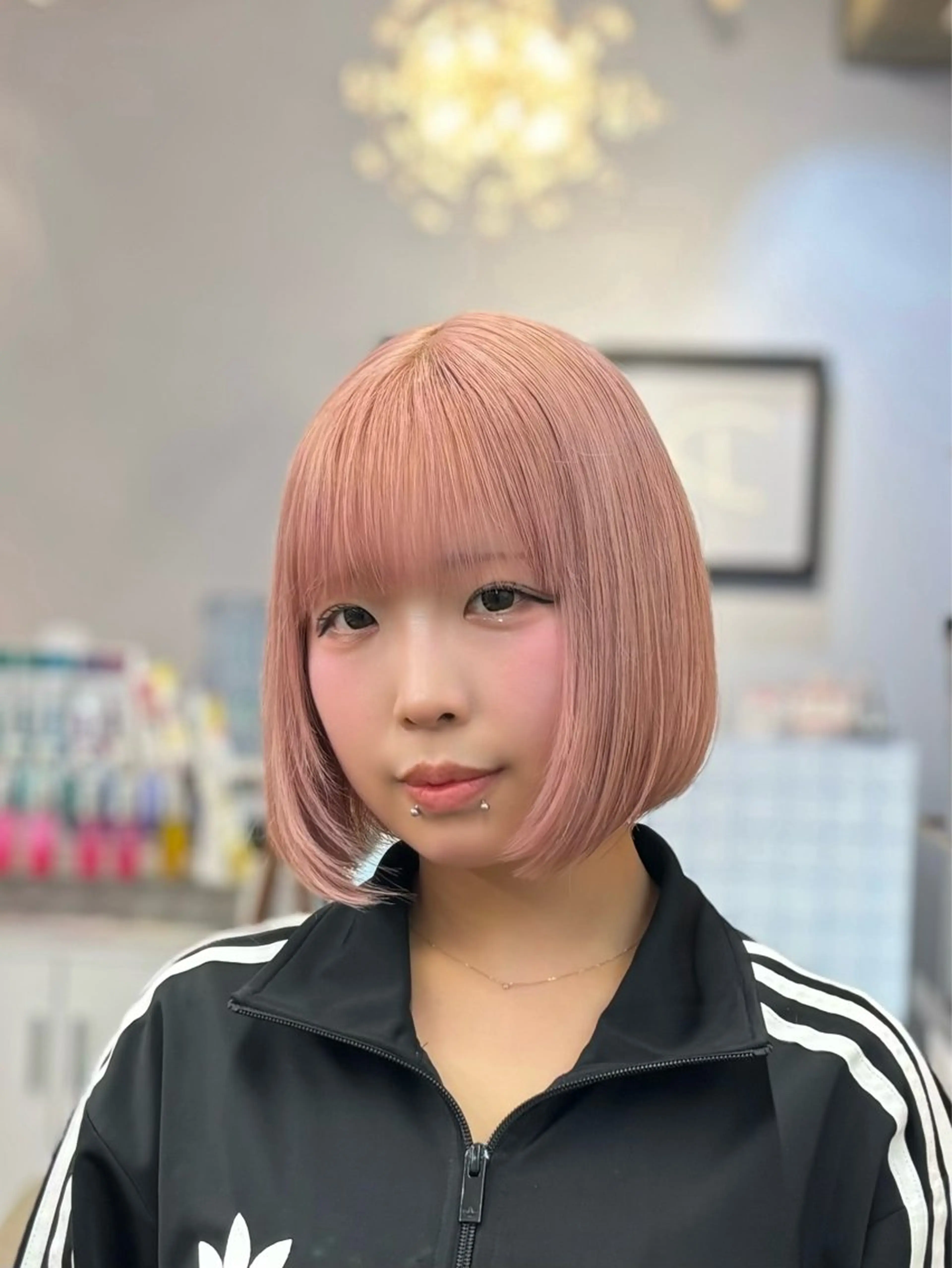 ミディアム カラー ベージュカラー ブリーチ ケアブリーチ 透明感カラー ダブルカラー ヘアカラー ブリーチ/ブロンド 🕊️/綾瀬/カズヤのヘアスタイル