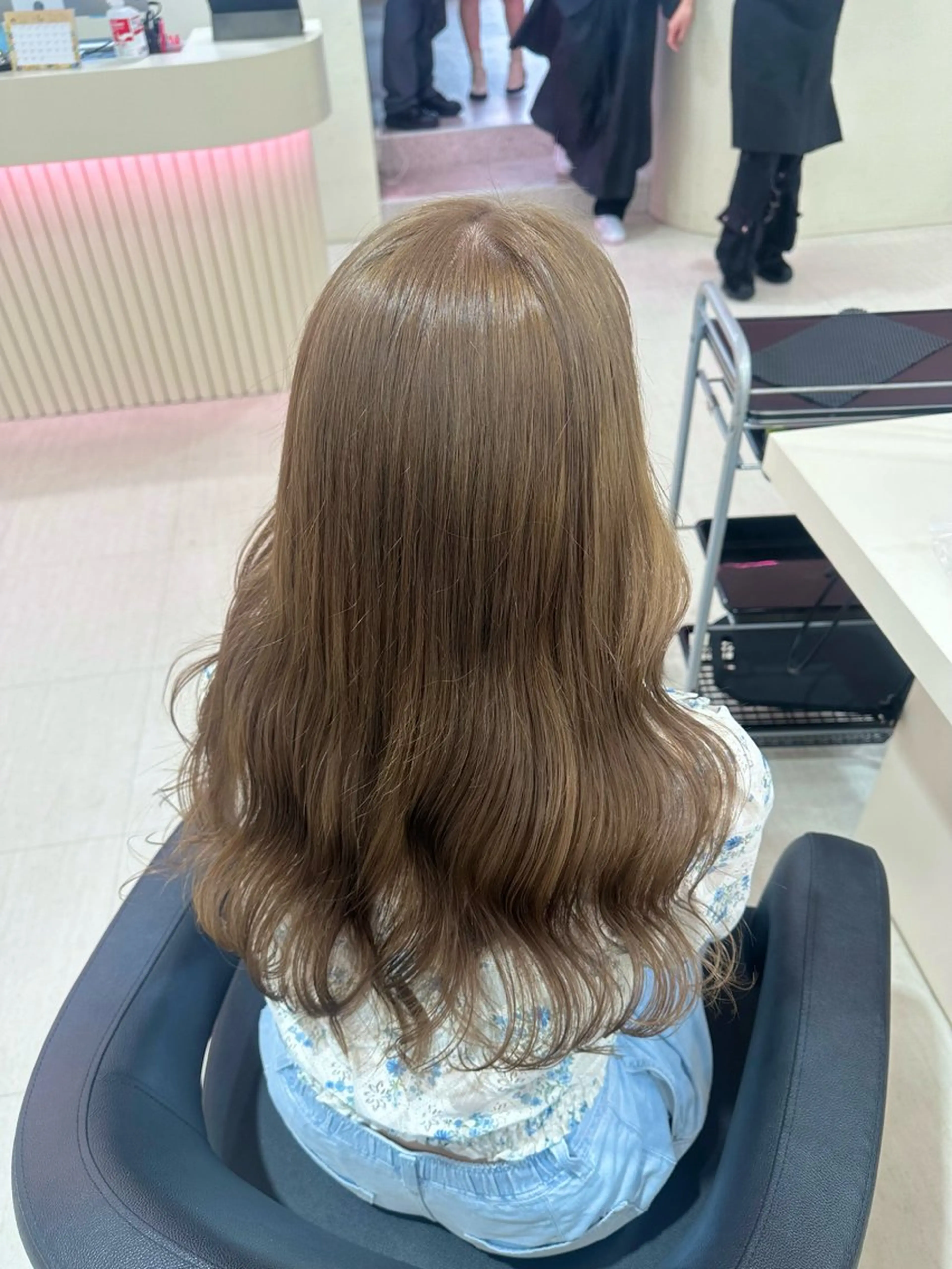 ロング カラー ヘアアレンジ ヘアカラー 🎀 yuuka🎀のヘアスタイル