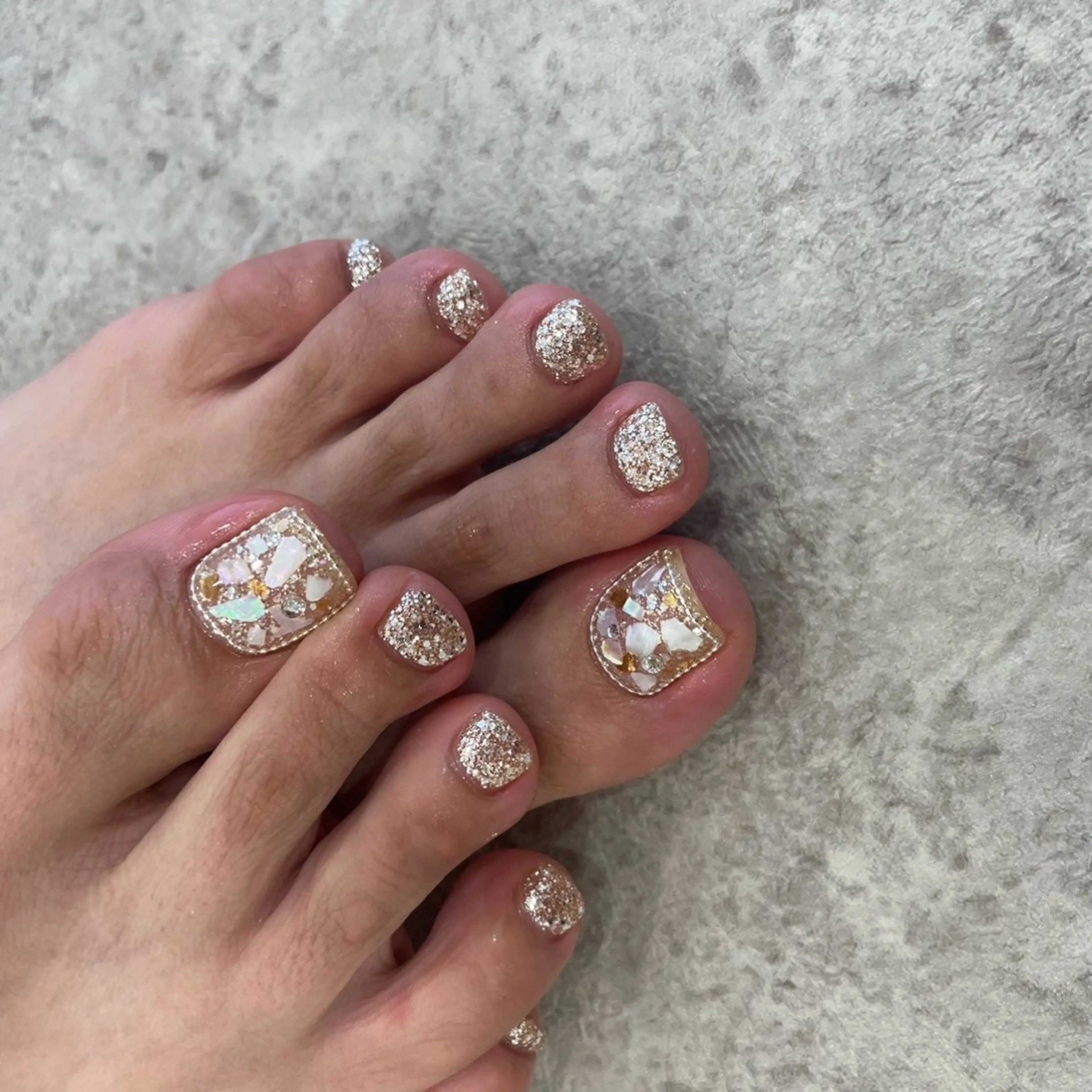 ネイル フットネイル Nailsalon Merci所属・Merci mayuriのネイルデザイン