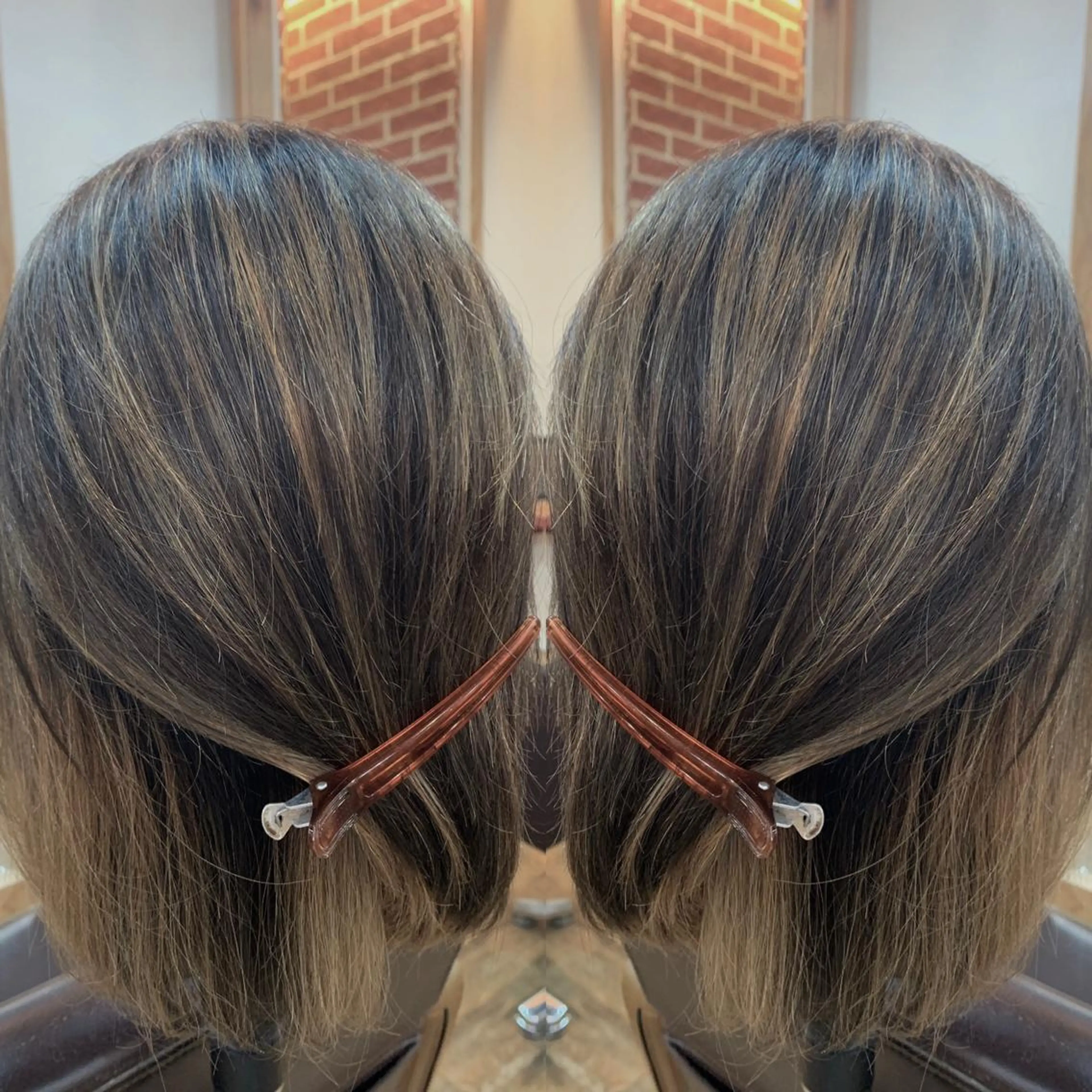 ミディアム 岡崎勇人/レイヤー/ 韓国/ケラチンTRのヘアスタイル