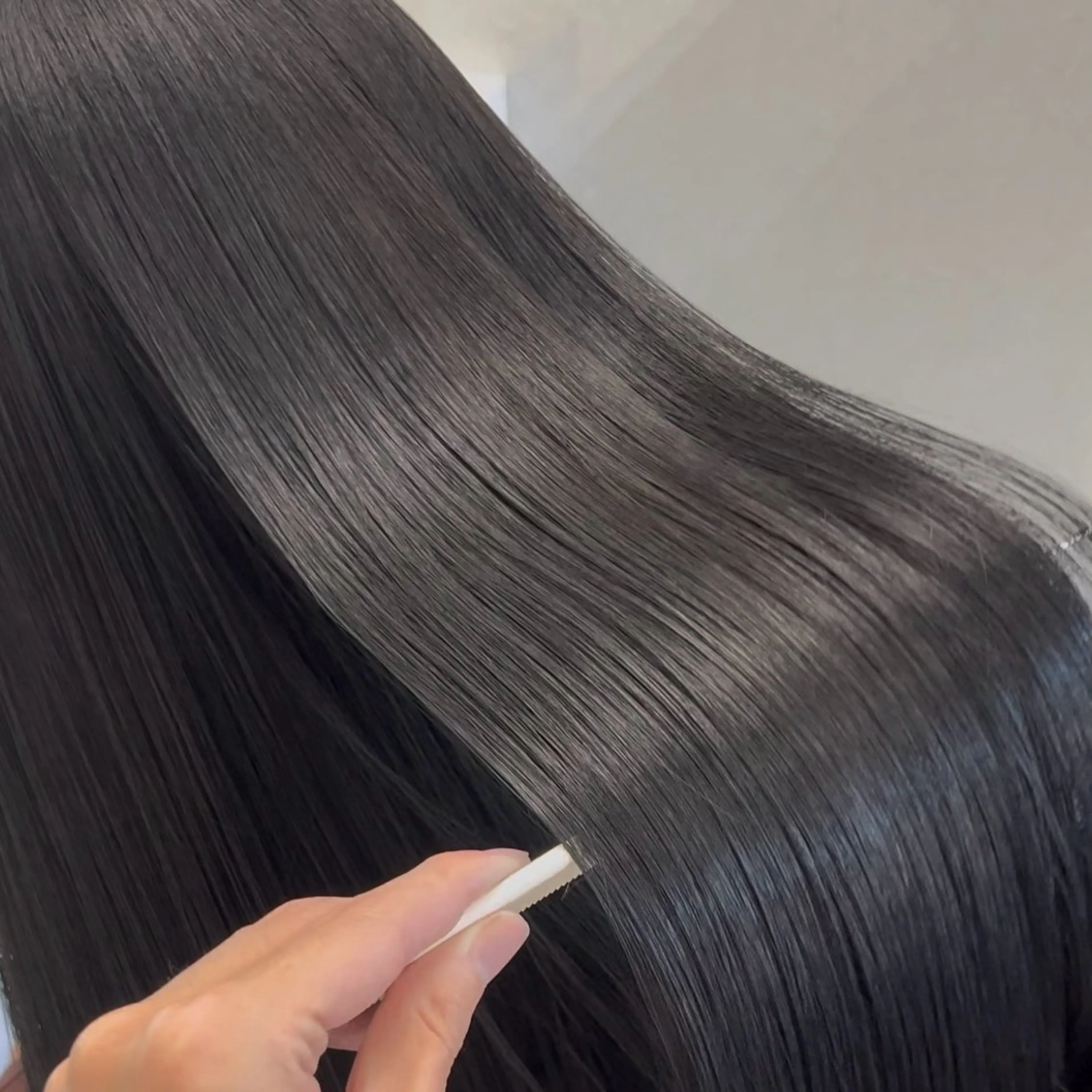 【🧴艶髪になりたい方🧴】ケアカラー➕髪質改善トリートメント🩶の写真