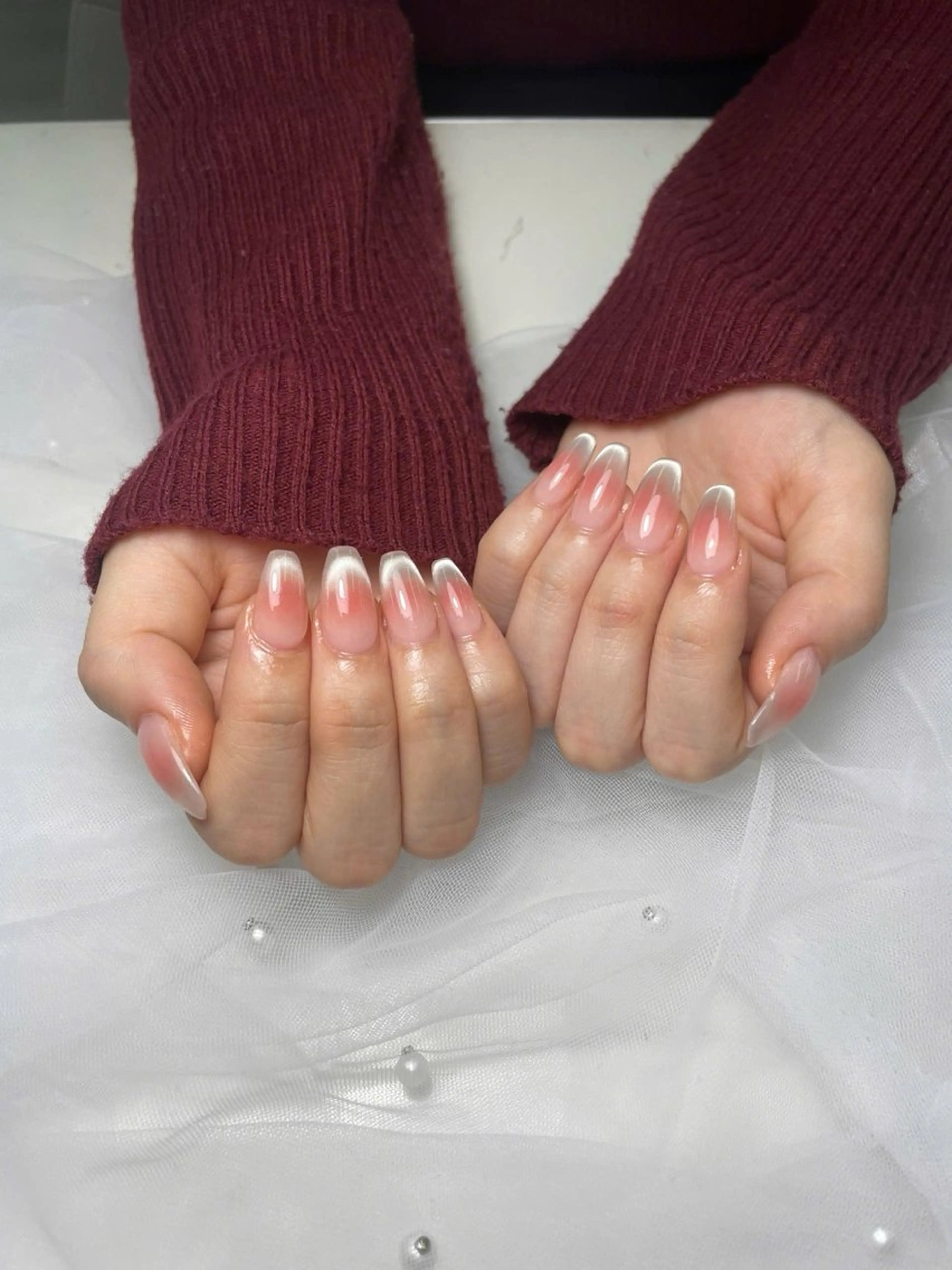 ネイル 韓国ネイル シンプルネイル ワンホンネイル ハンドネイル King Nail Cassieのネイルデザイン