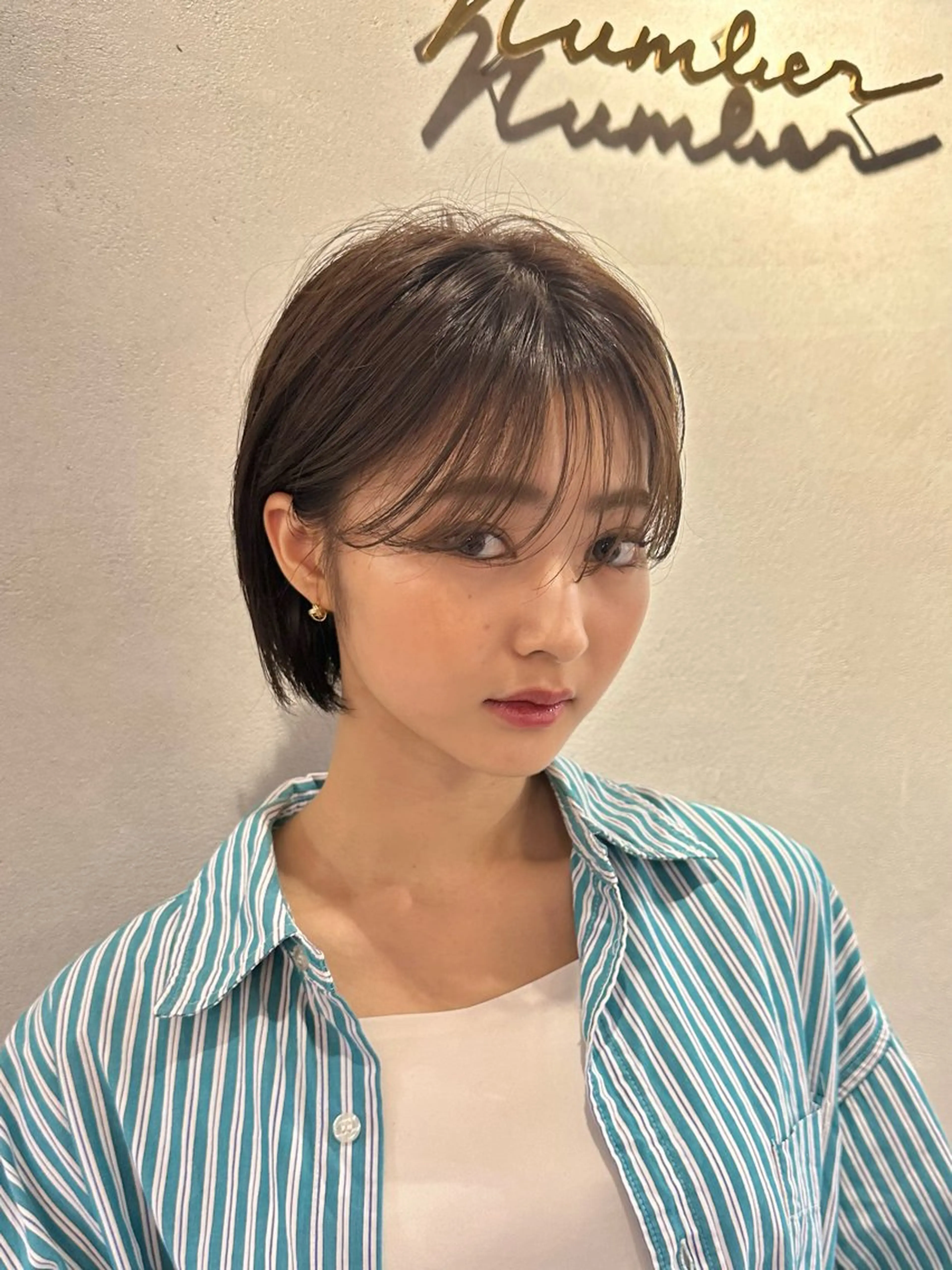 ショート Number六本松所属・山崎 友雅のヘアスタイル