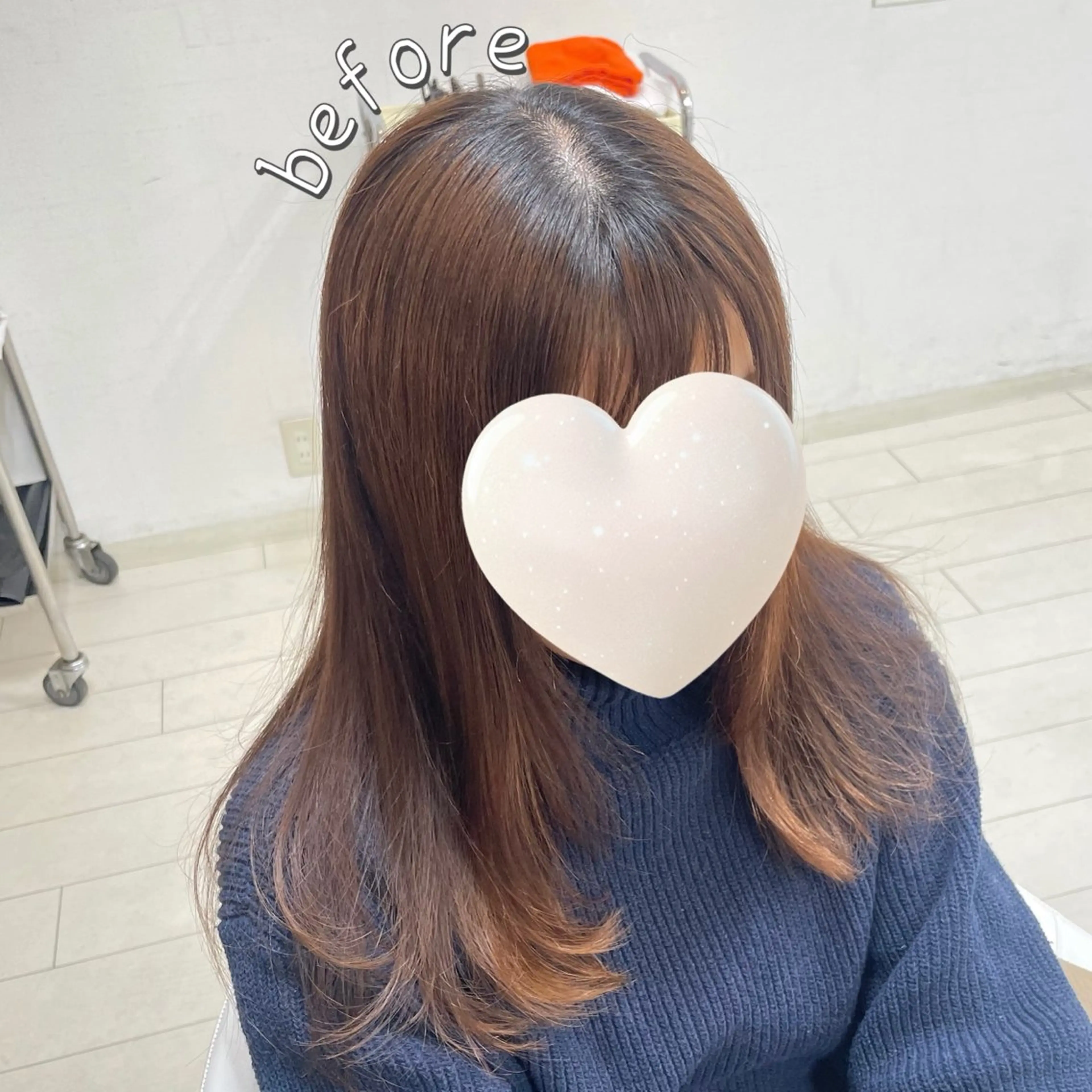 セミロング アミーベル🧸🧡 本店✂️しおりのヘアスタイル