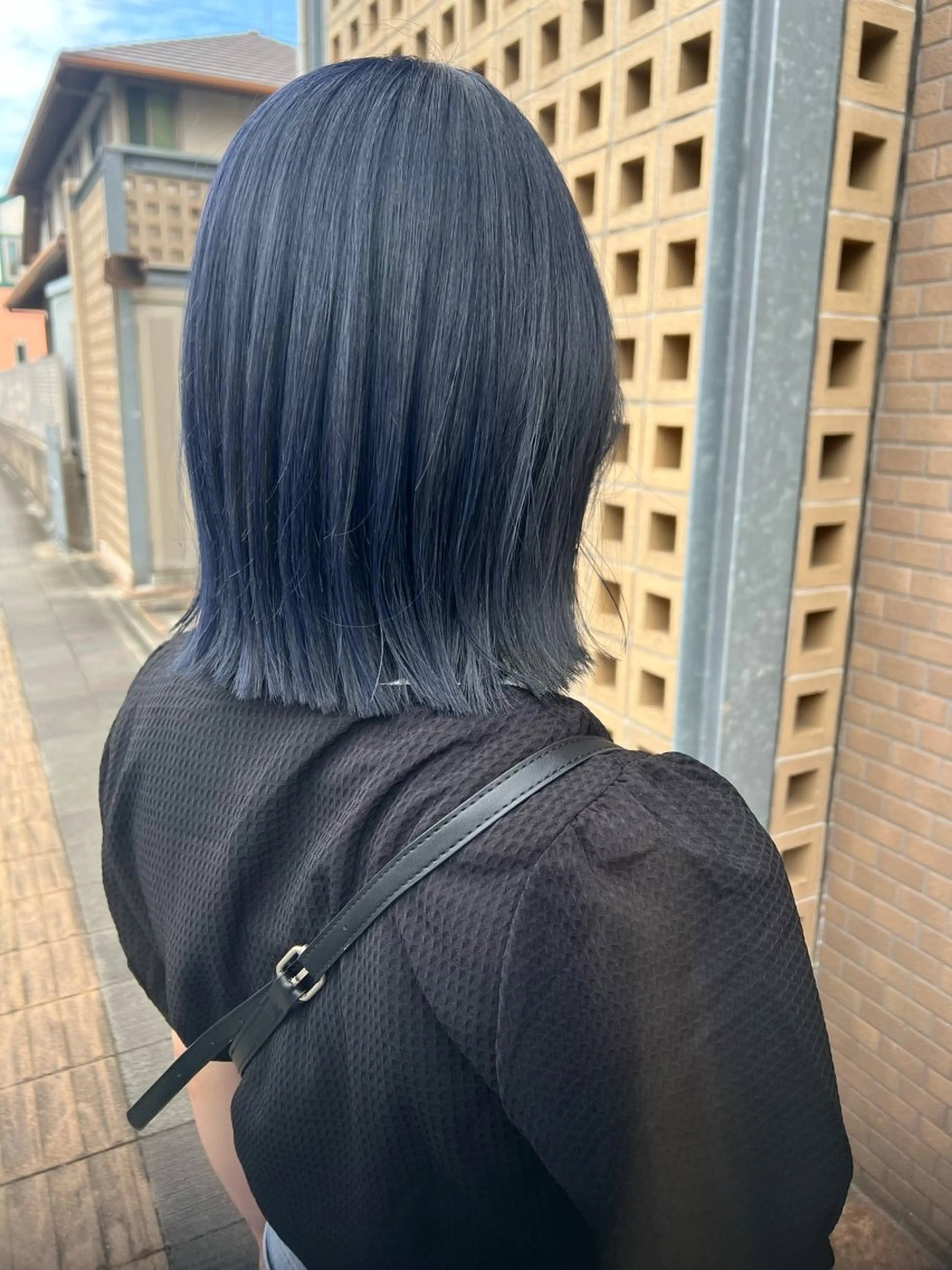 ミディアム カラー GiseL アンリのヘアスタイル