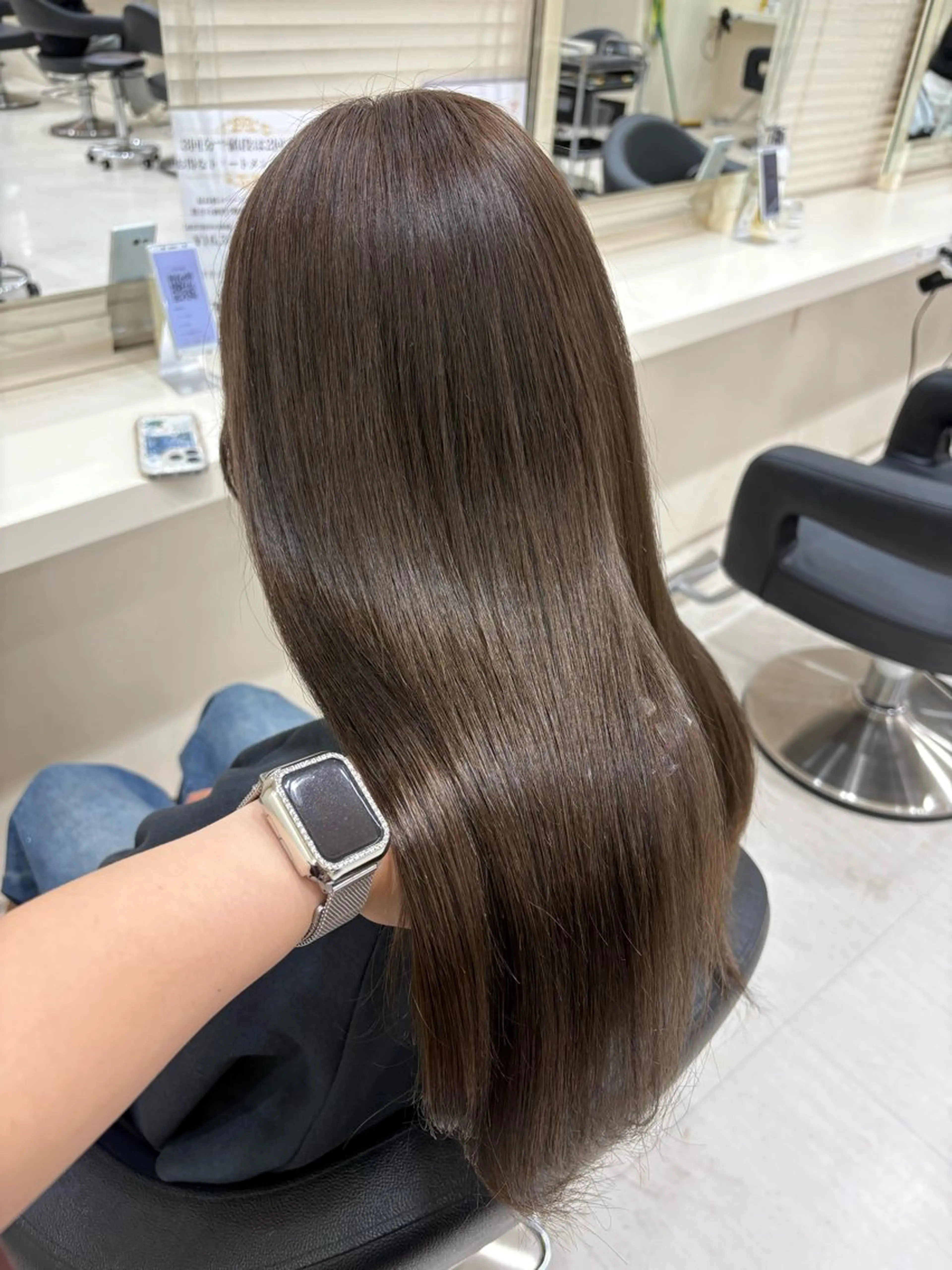 ロング カラー ヘアアレンジ ヘアカラー 💟RINNA 艶カラー💟のヘアスタイル