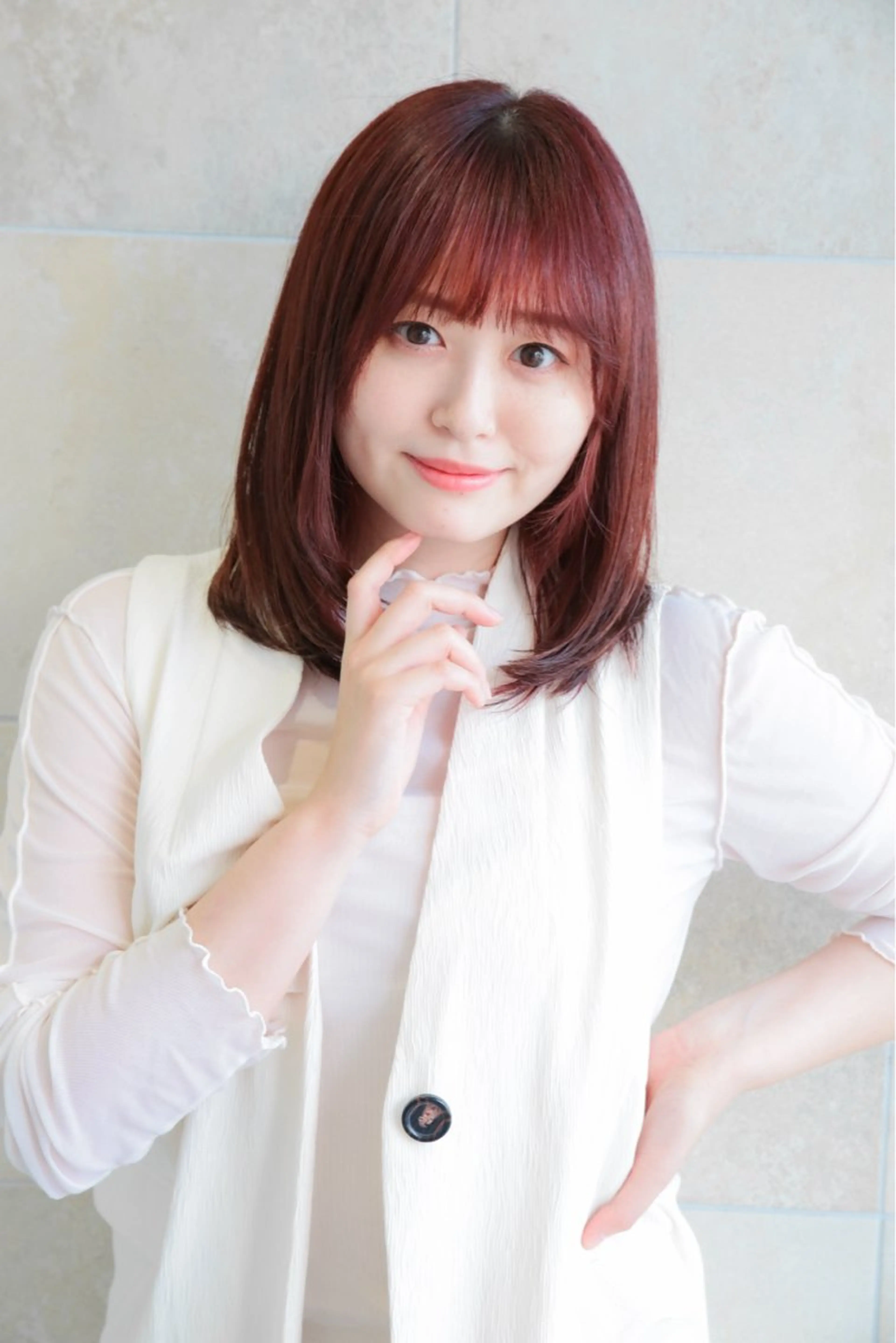 ミディアム シャドウパーマ/ メンズカット/和歩のヘアスタイル