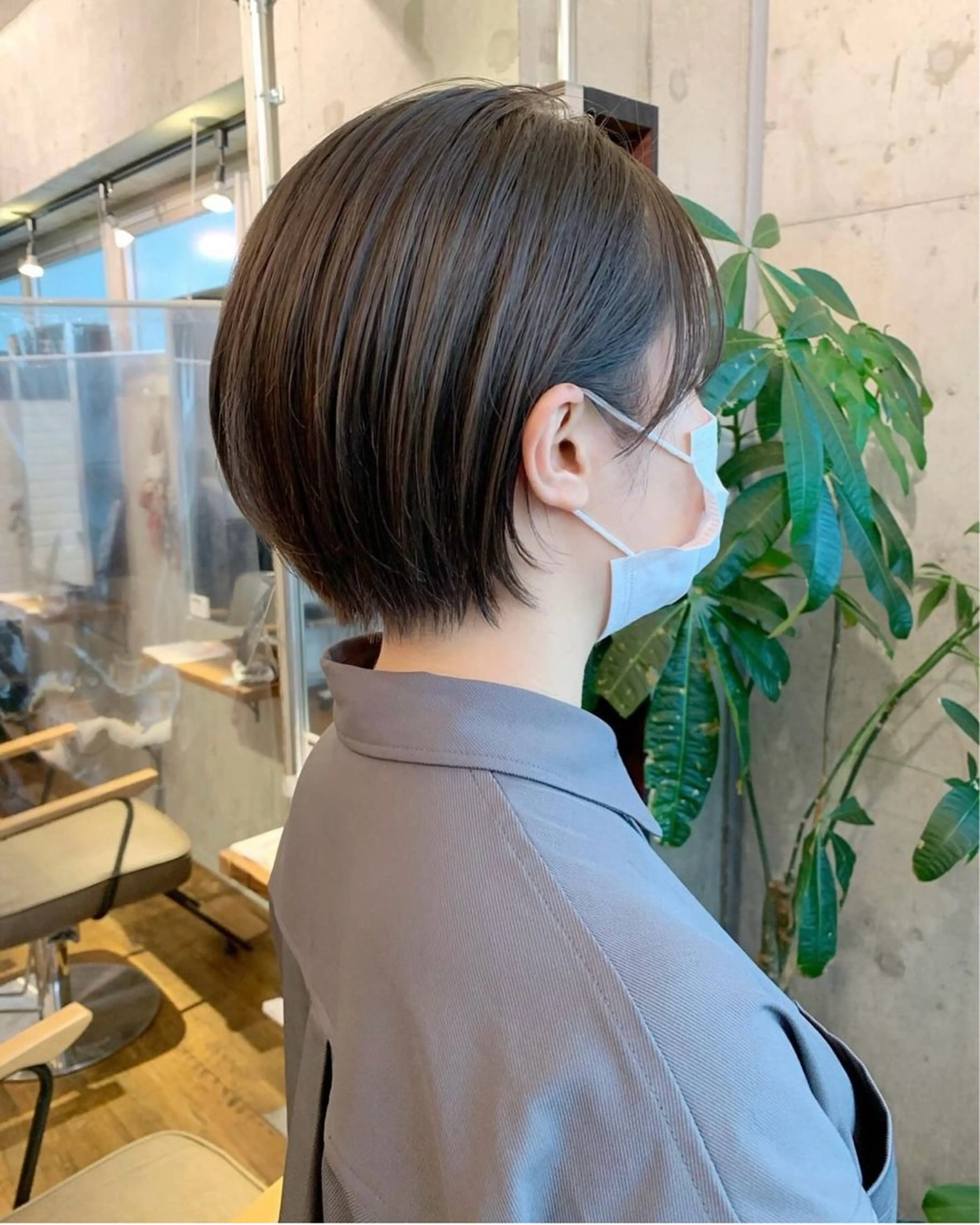 ショート ショートボブ ボブ ショートヘア つかもと みことのヘアスタイル